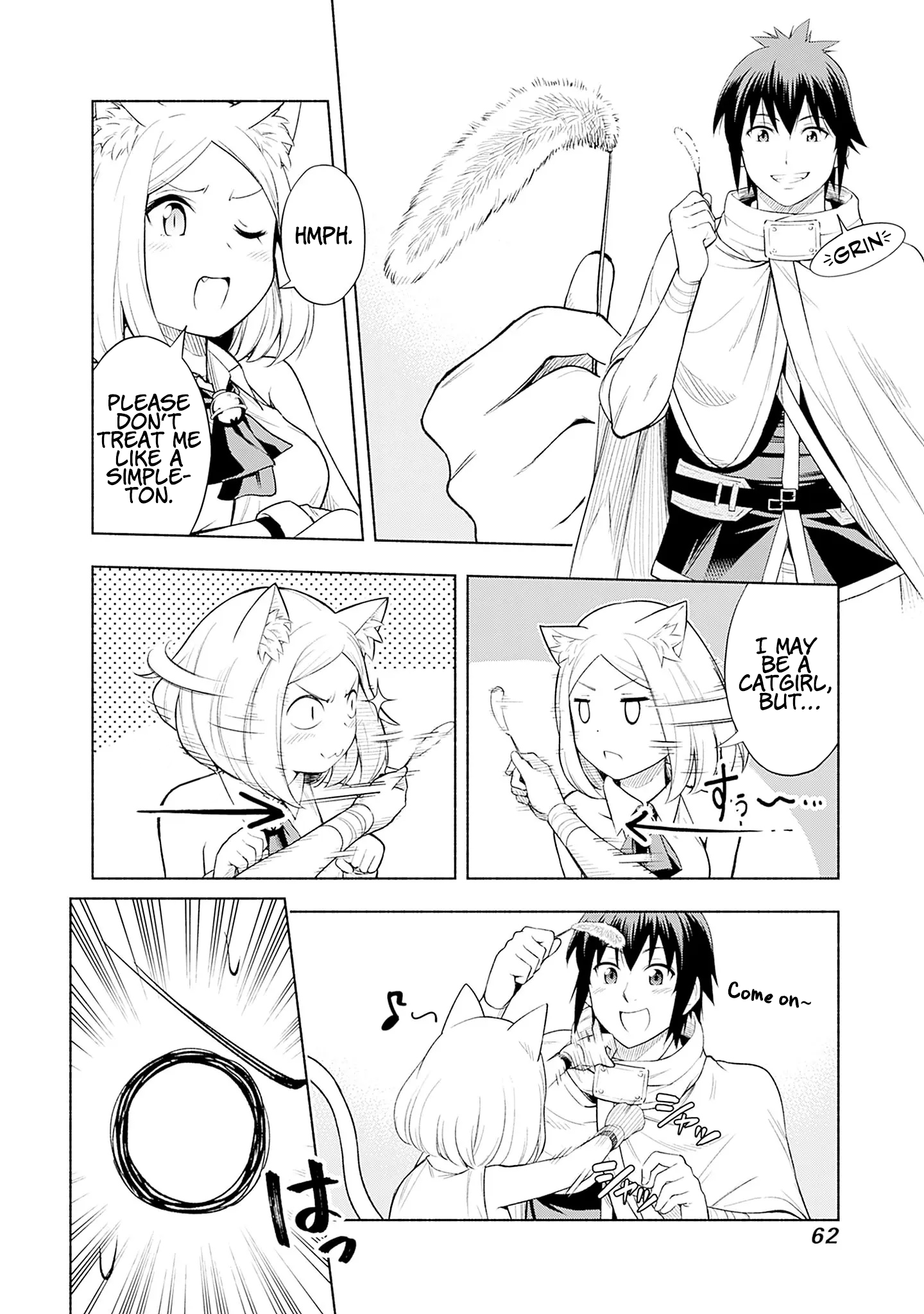 Halaman dari Eroge no Sekai de Slow Life ~Issho ni Isekai Teni shitekita Yarisaa no Daigakusei-tachi ni Tsuihou sareta node, Henkyou de Muteki ni Natte Shin no Heroine-tachi to Yoroshiku Yarimasu~ Chapter 2