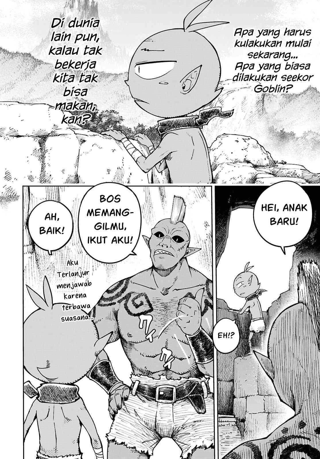 Muttsuri Onna Yuusha wa Goblin ni xx saretai: Tensei Otoko no Skill Katsuyou Goblin Life Chapter 1 - halaman 10