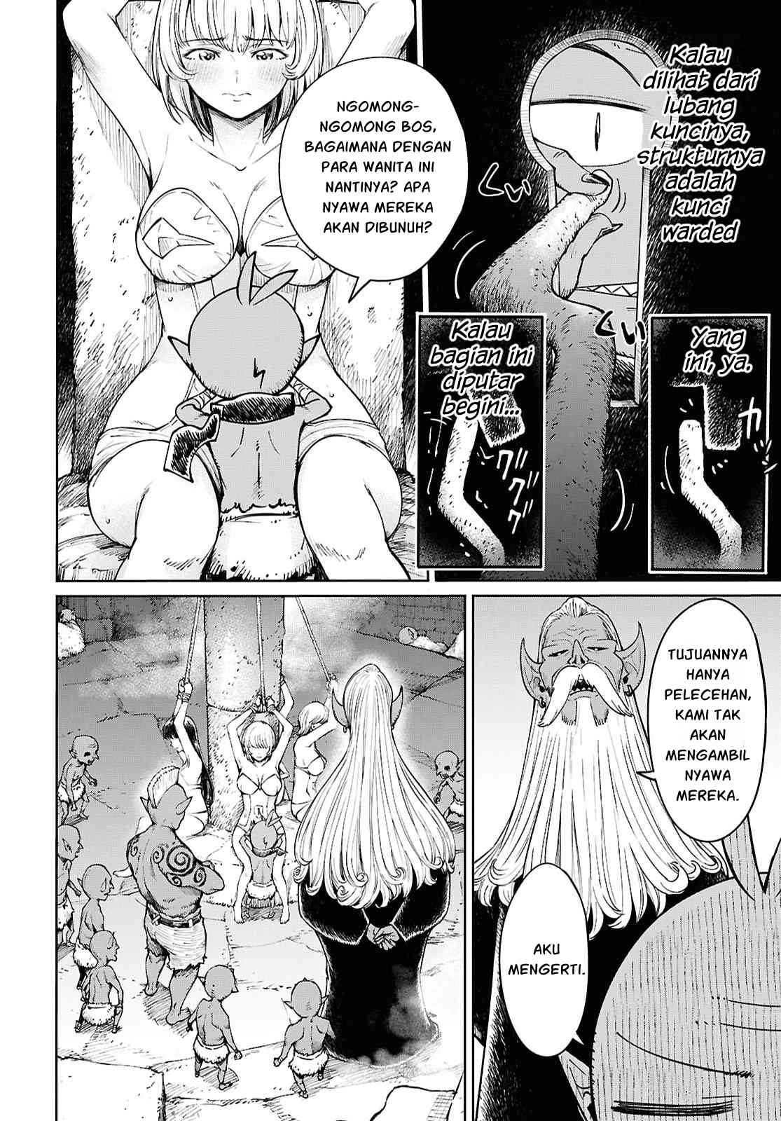 Muttsuri Onna Yuusha wa Goblin ni xx saretai: Tensei Otoko no Skill Katsuyou Goblin Life Chapter 1 - halaman 18
