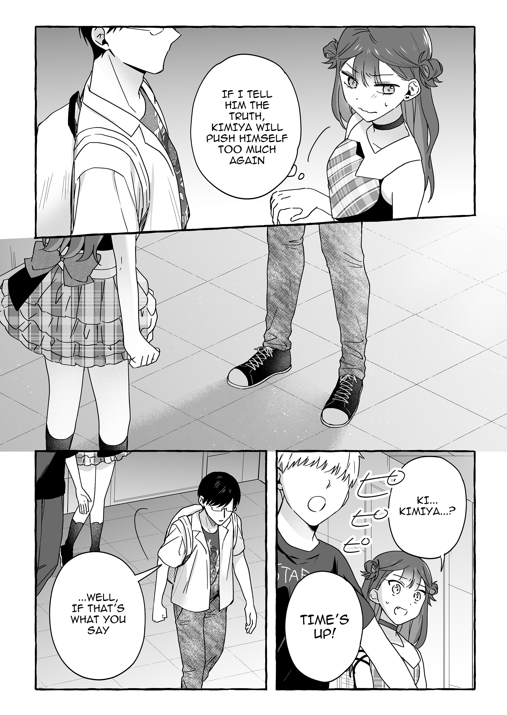 Halaman dari Damedol to Sekai ni Hitori Dake no Fan Chapter 46