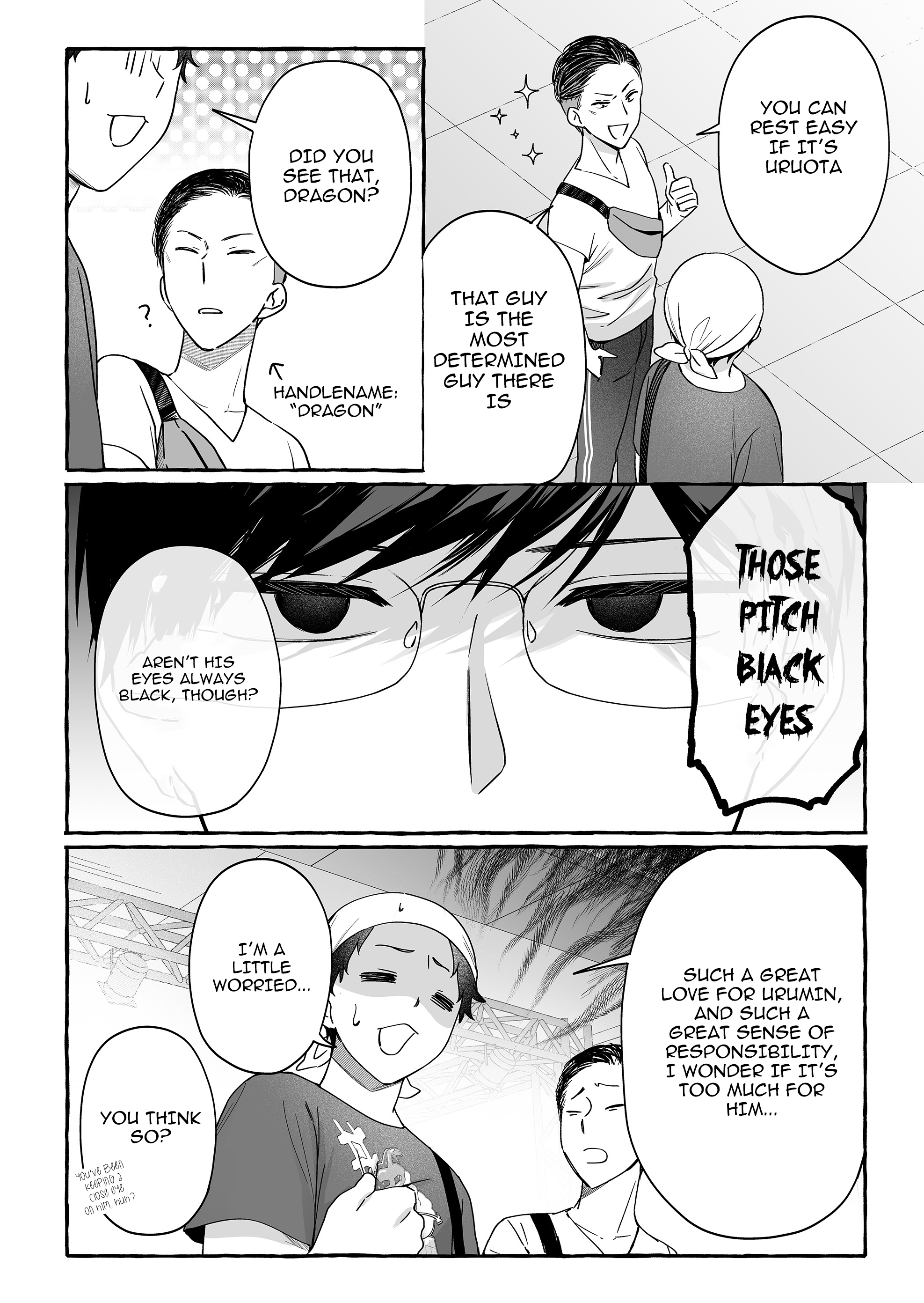 Halaman dari Damedol to Sekai ni Hitori Dake no Fan Chapter 46