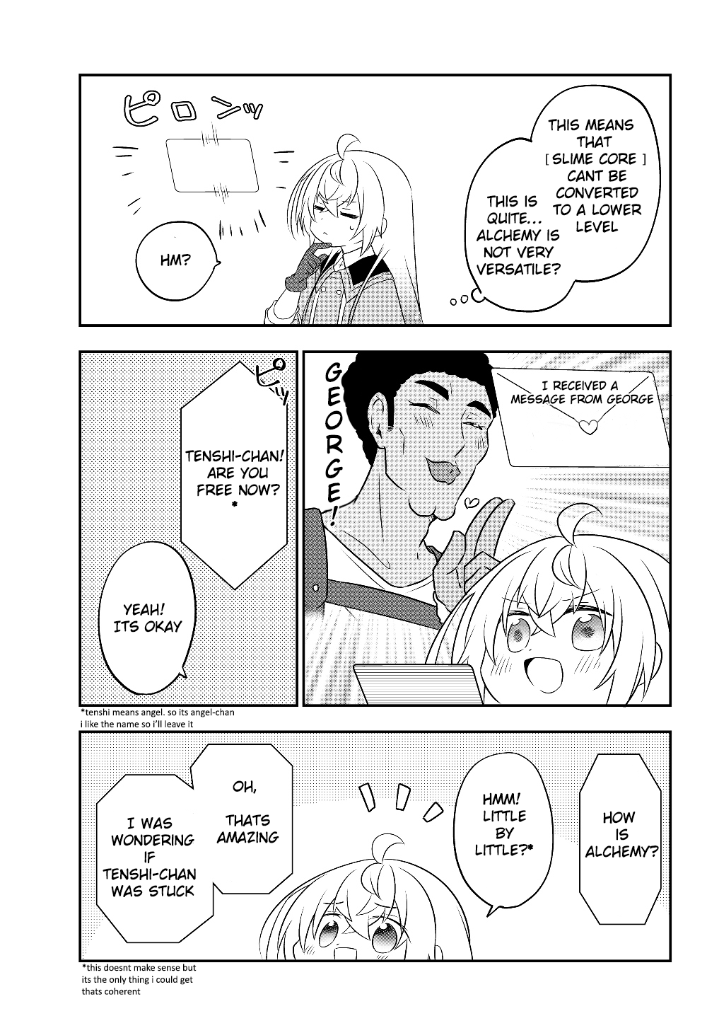 Halaman dari Bishoujo ni Natta kedo, Netoge Haijin Yattemasu. Chapter 6.1