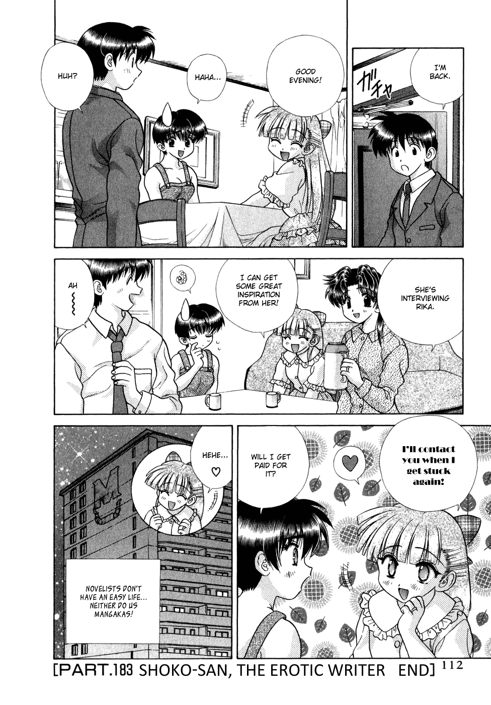 Halaman dari Futari Ecchi Chapter 183