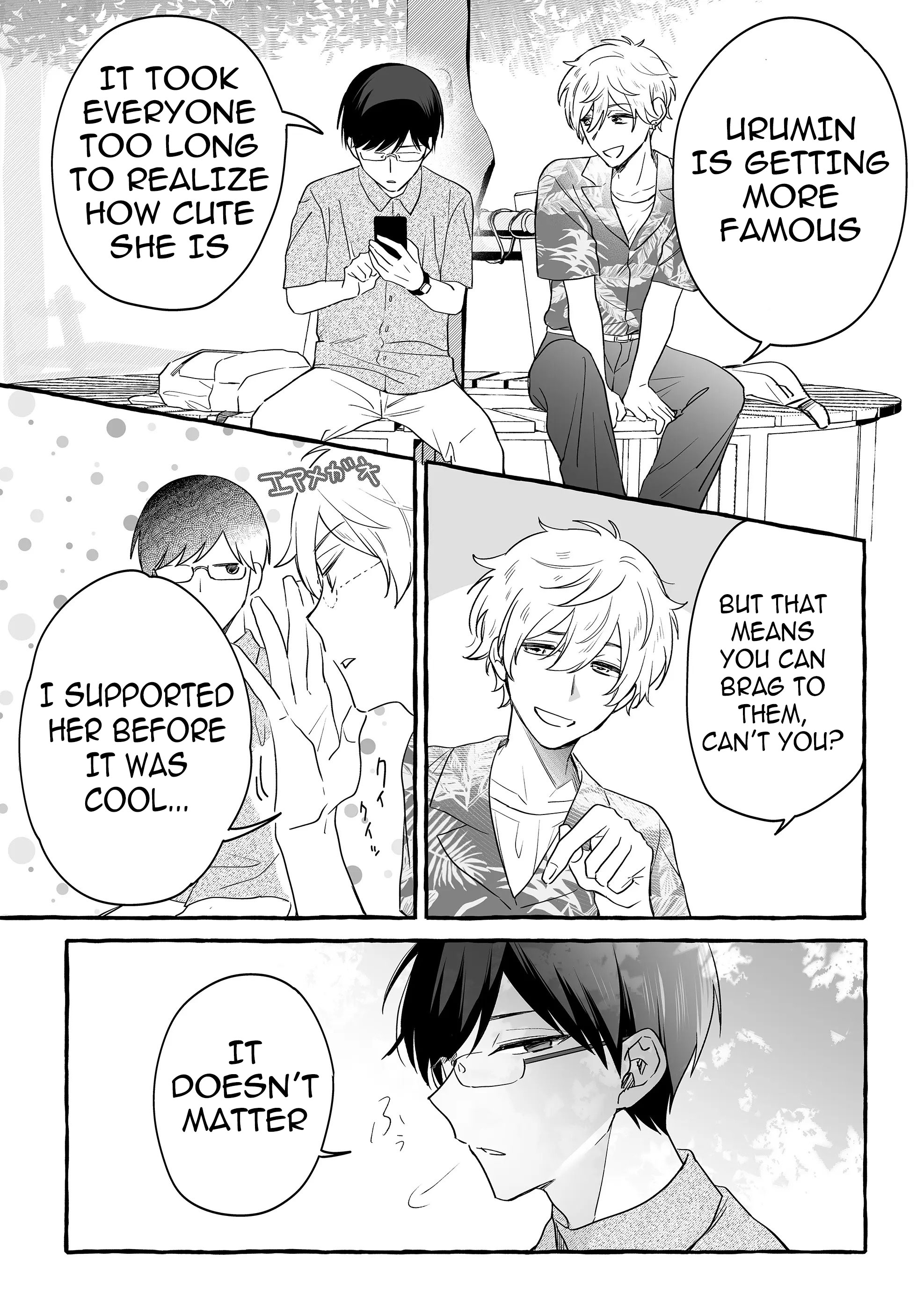 Halaman dari Damedol to Sekai ni Hitori Dake no Fan Chapter 24