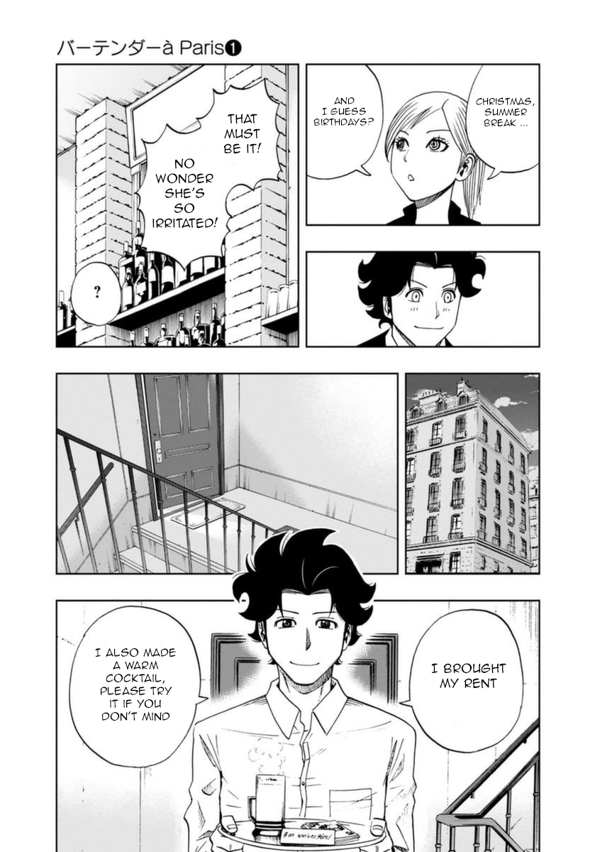 Halaman dari Bartender à Paris Chapter 2
