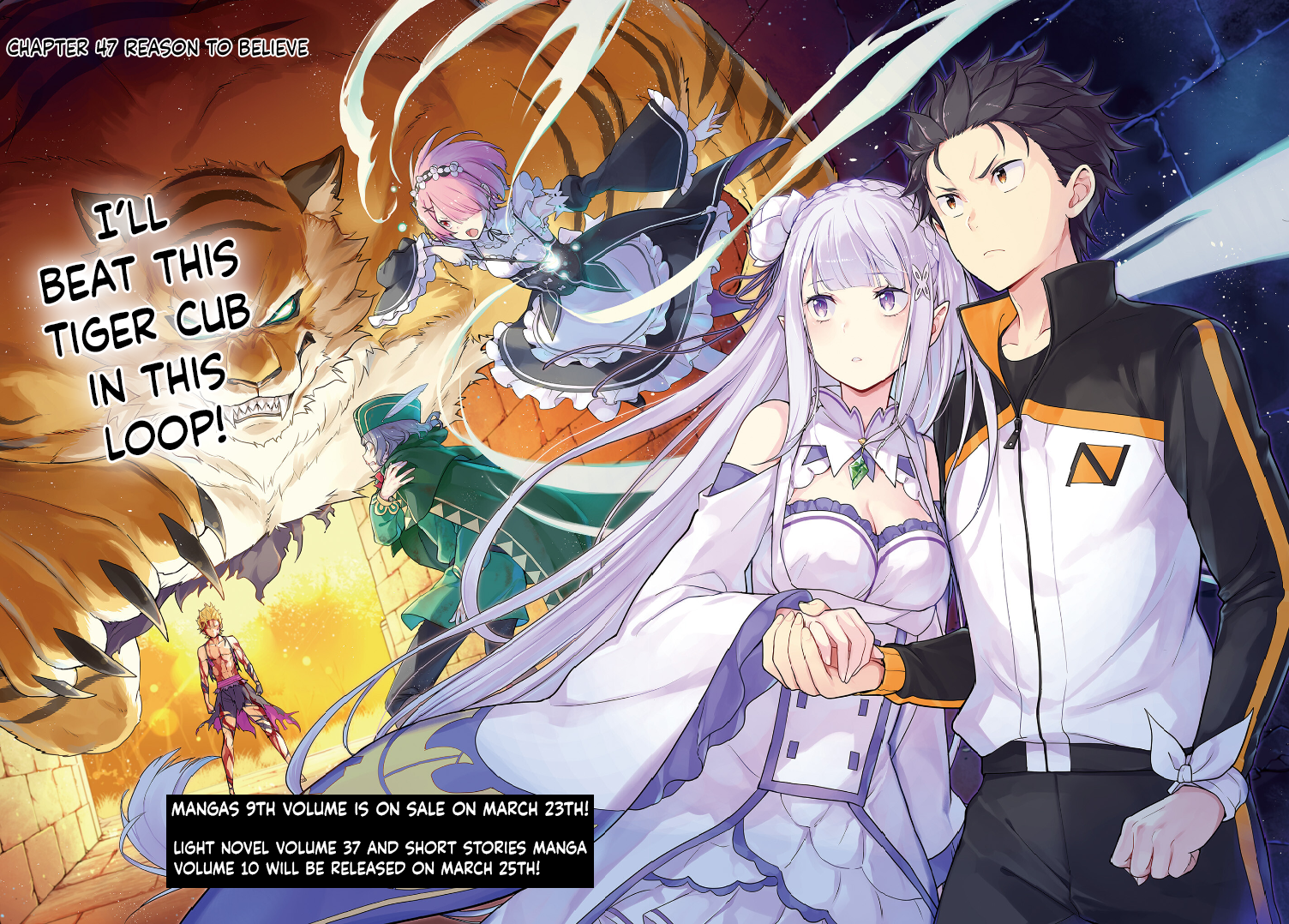 Halaman dari Re:Zero kara Hajimeru Isekai Seikatsu: Dai 4-shou—Seiiki to Gouyoku no Majo Chapter 47