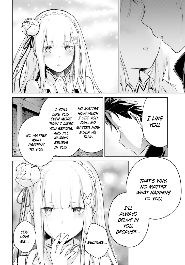 Halaman dari Re:Zero kara Hajimeru Isekai Seikatsu: Dai 4-shou—Seiiki to Gouyoku no Majo Chapter 47