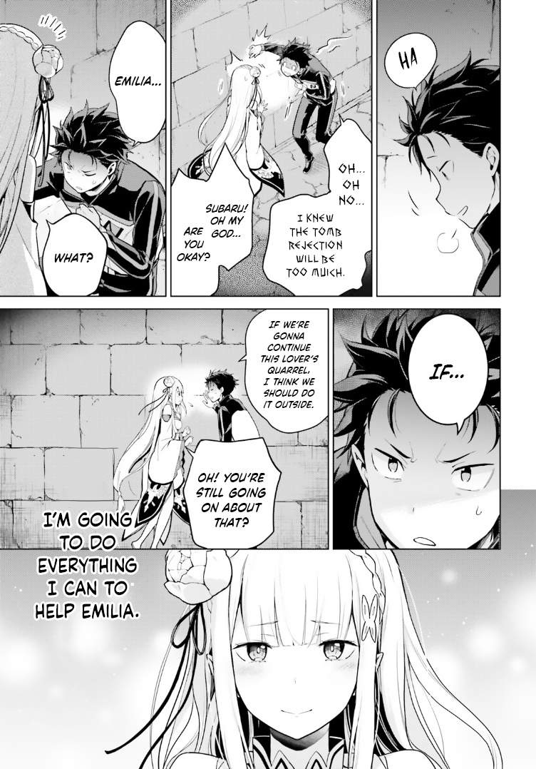 Halaman dari Re:Zero kara Hajimeru Isekai Seikatsu: Dai 4-shou—Seiiki to Gouyoku no Majo Chapter 47