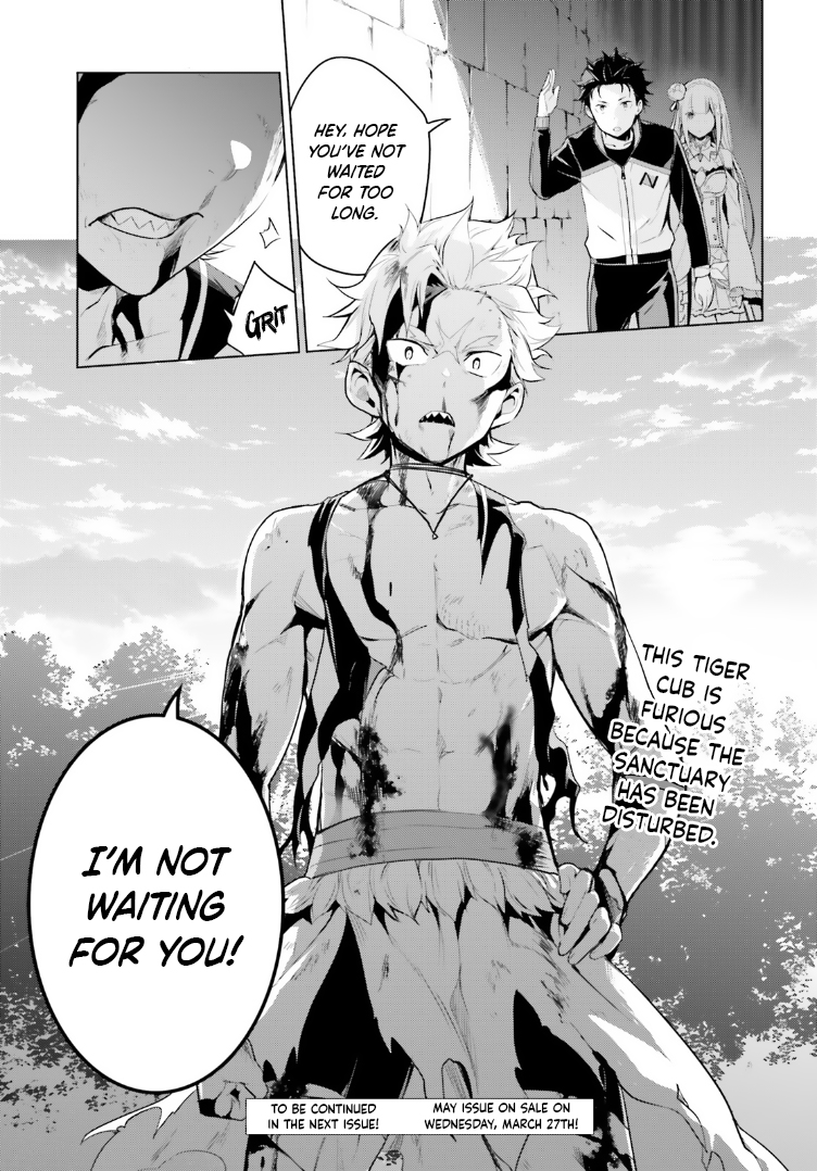 Halaman dari Re:Zero kara Hajimeru Isekai Seikatsu: Dai 4-shou—Seiiki to Gouyoku no Majo Chapter 47