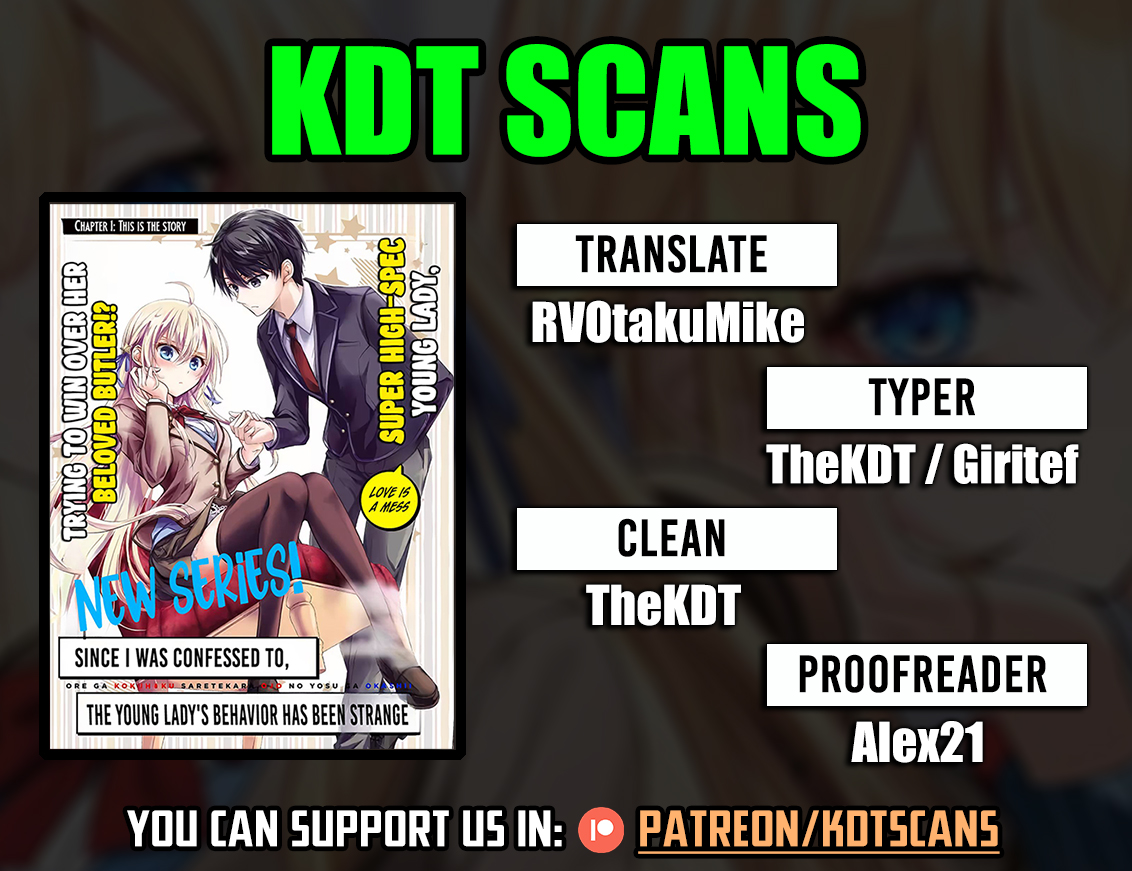 Halaman dari Ore ga Kokuhaku Sarete Kara, Ojou no Yousu ga Okashii Chapter 2