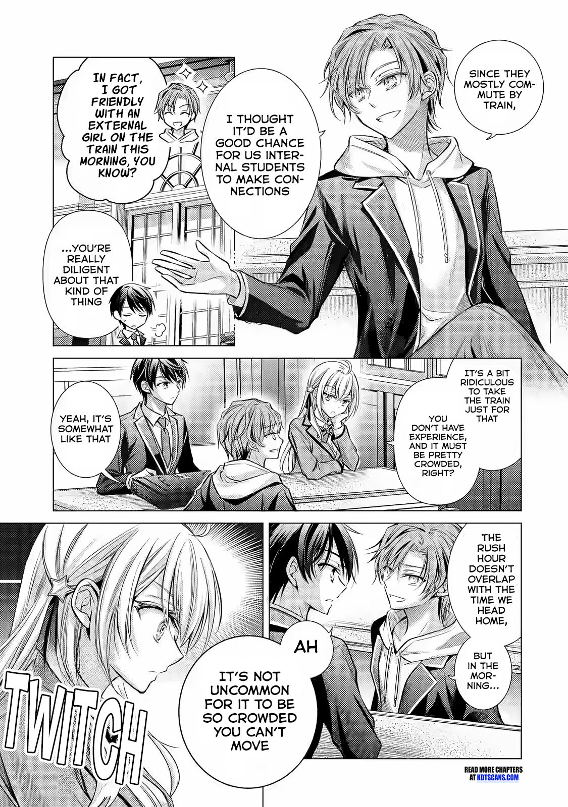 Halaman dari Ore ga Kokuhaku Sarete Kara, Ojou no Yousu ga Okashii Chapter 2