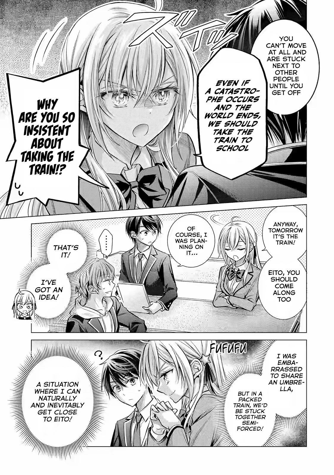 Halaman dari Ore ga Kokuhaku Sarete Kara, Ojou no Yousu ga Okashii Chapter 2