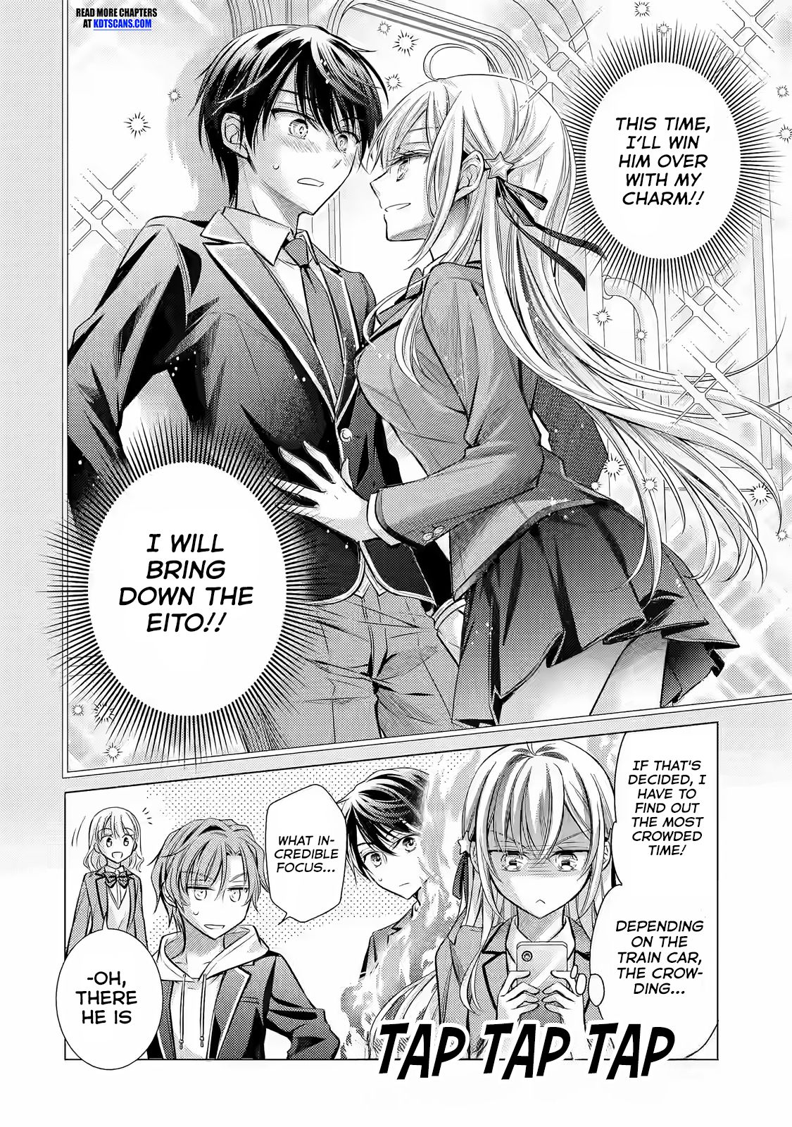 Halaman dari Ore ga Kokuhaku Sarete Kara, Ojou no Yousu ga Okashii Chapter 2