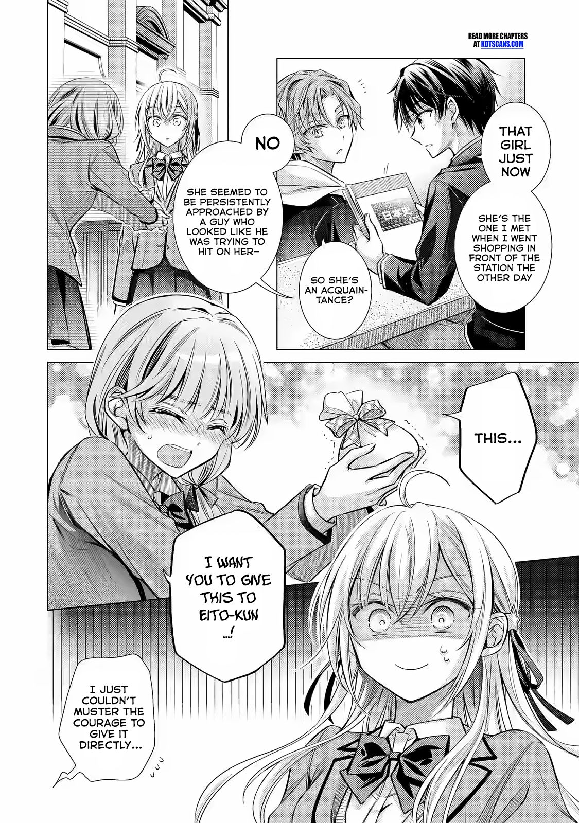Halaman dari Ore ga Kokuhaku Sarete Kara, Ojou no Yousu ga Okashii Chapter 2
