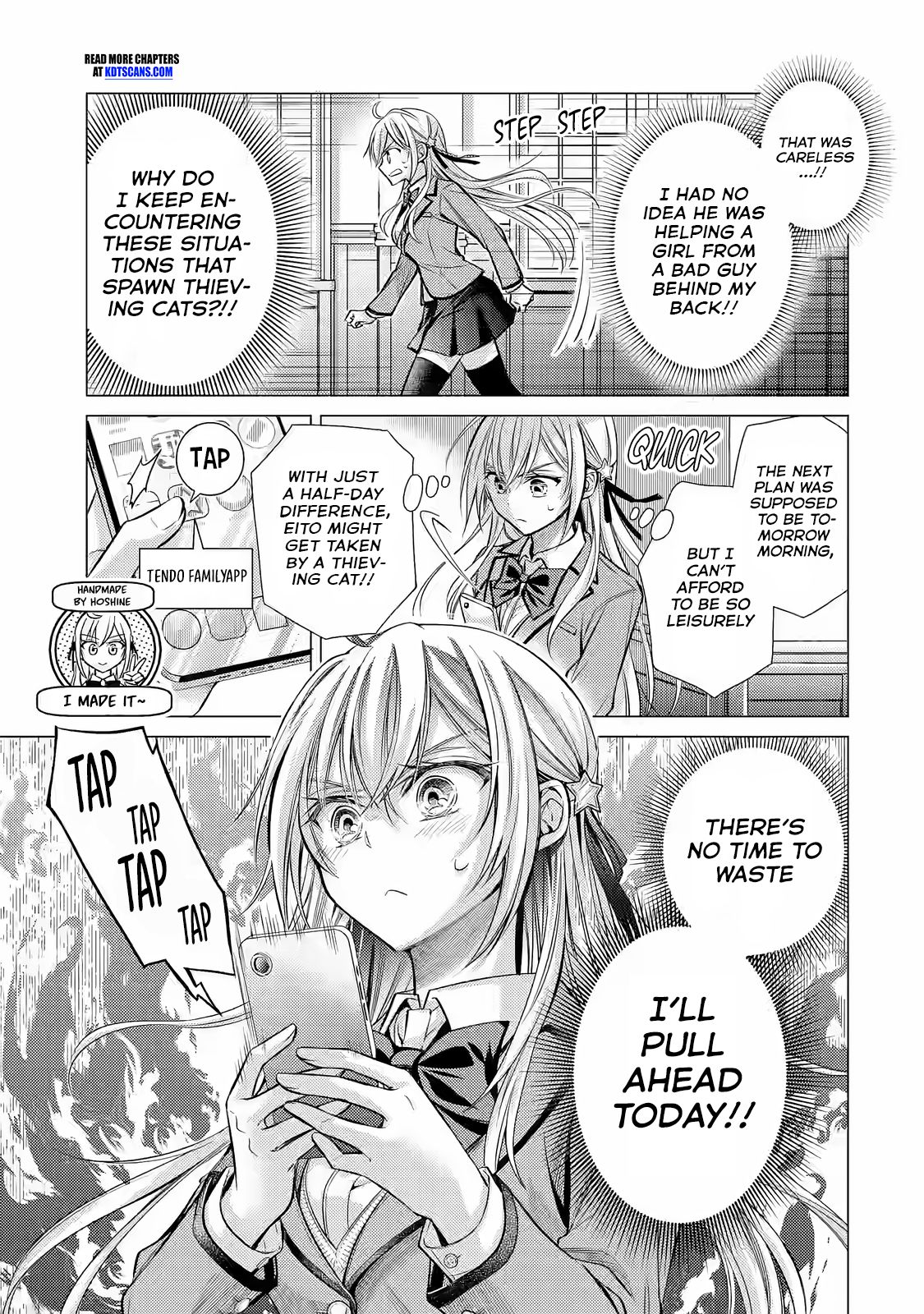 Halaman dari Ore ga Kokuhaku Sarete Kara, Ojou no Yousu ga Okashii Chapter 2