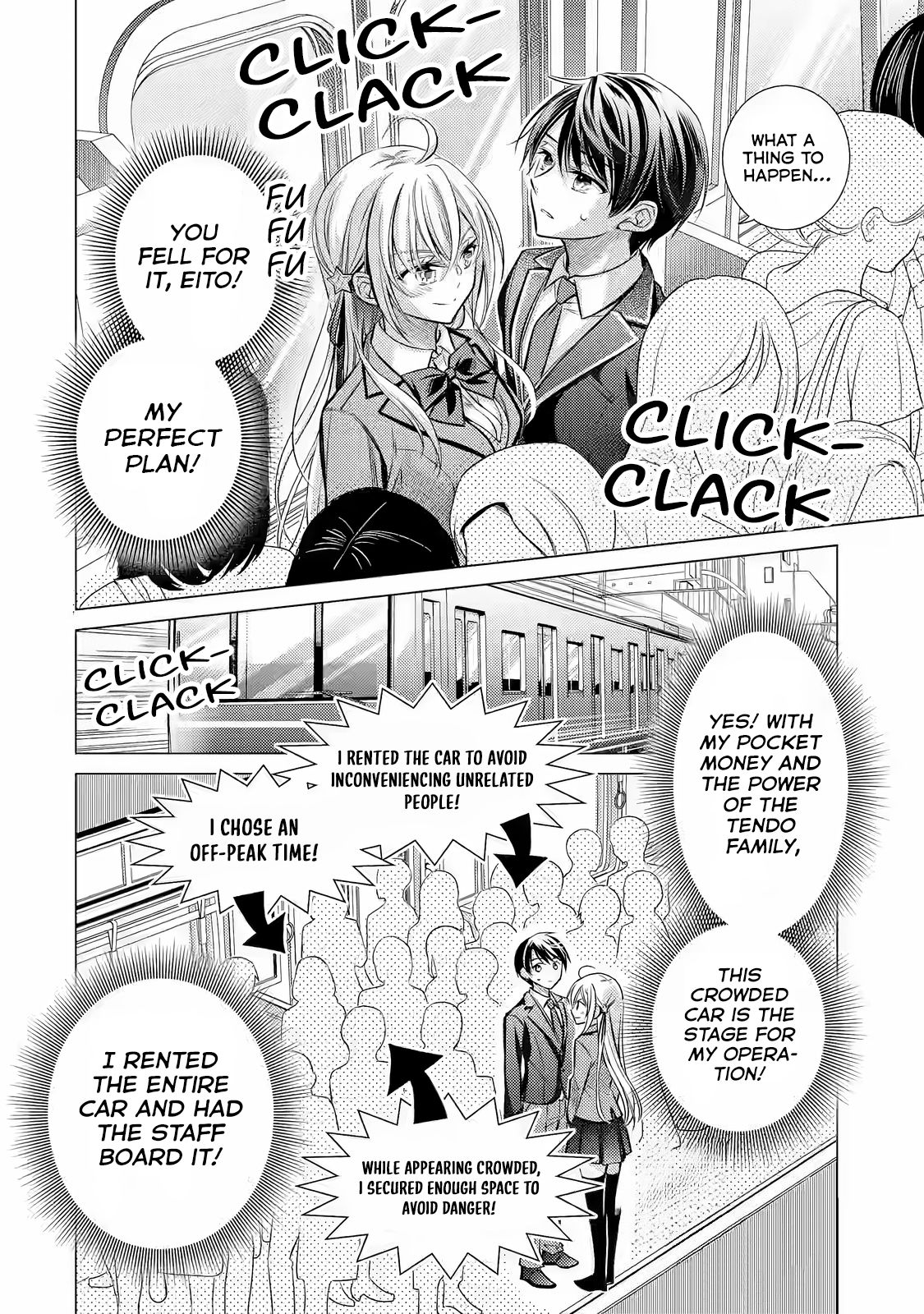 Halaman dari Ore ga Kokuhaku Sarete Kara, Ojou no Yousu ga Okashii Chapter 2