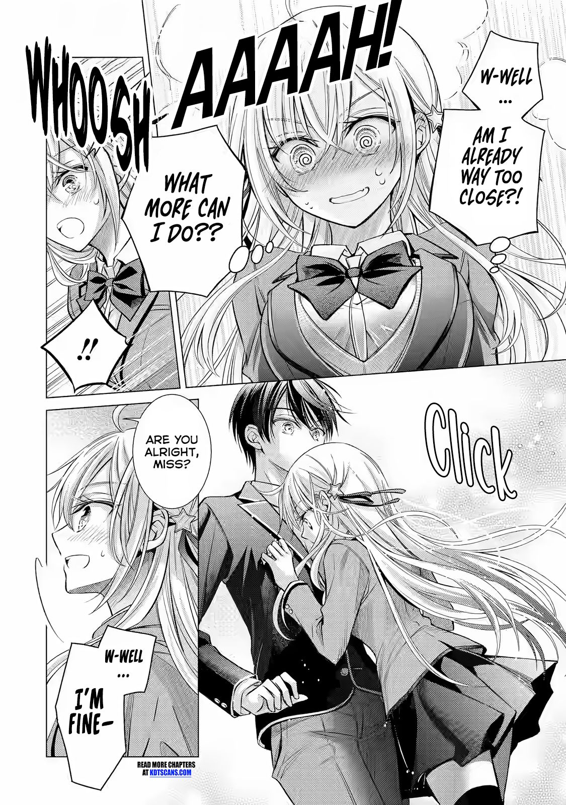Halaman dari Ore ga Kokuhaku Sarete Kara, Ojou no Yousu ga Okashii Chapter 2