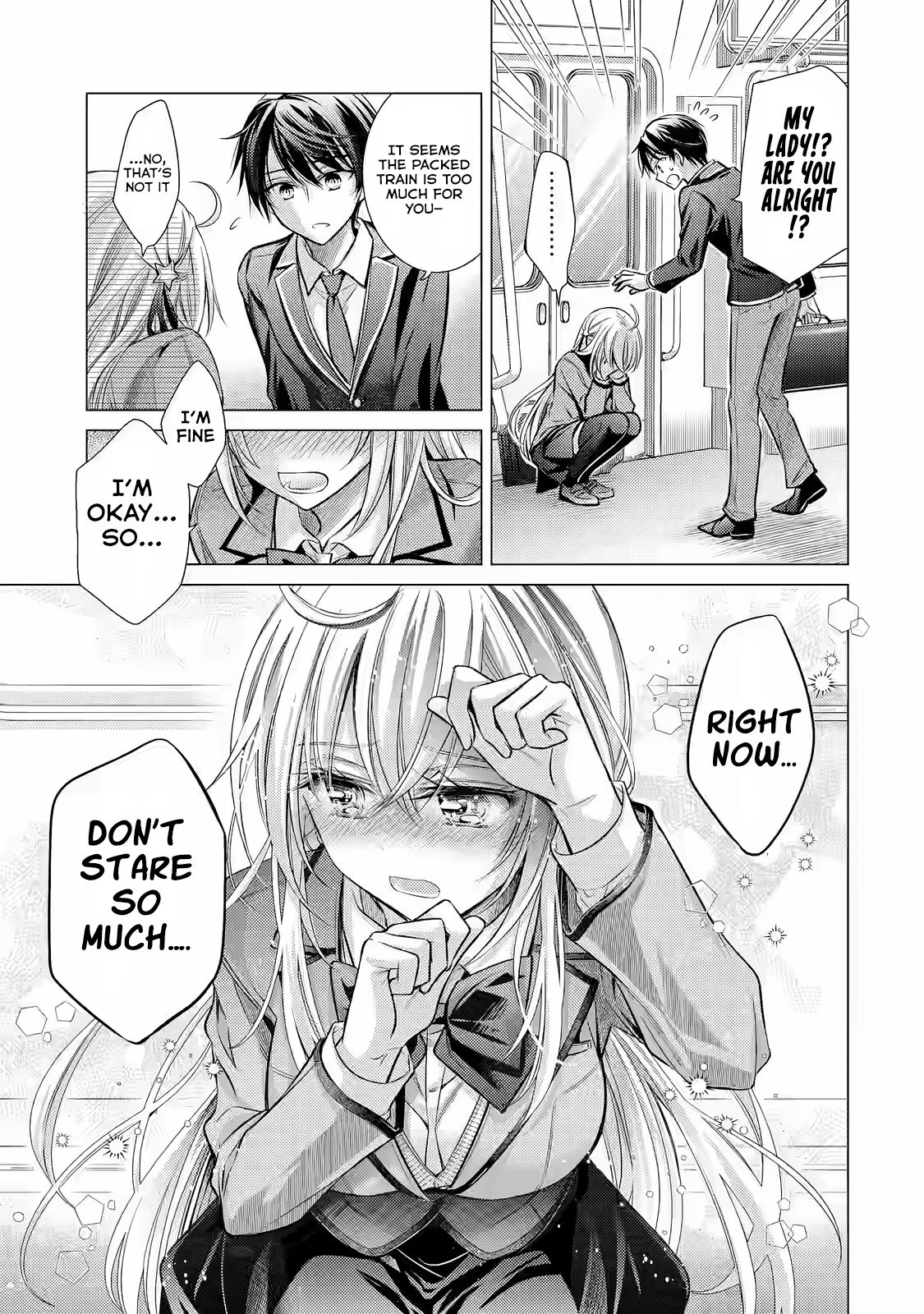 Halaman dari Ore ga Kokuhaku Sarete Kara, Ojou no Yousu ga Okashii Chapter 2