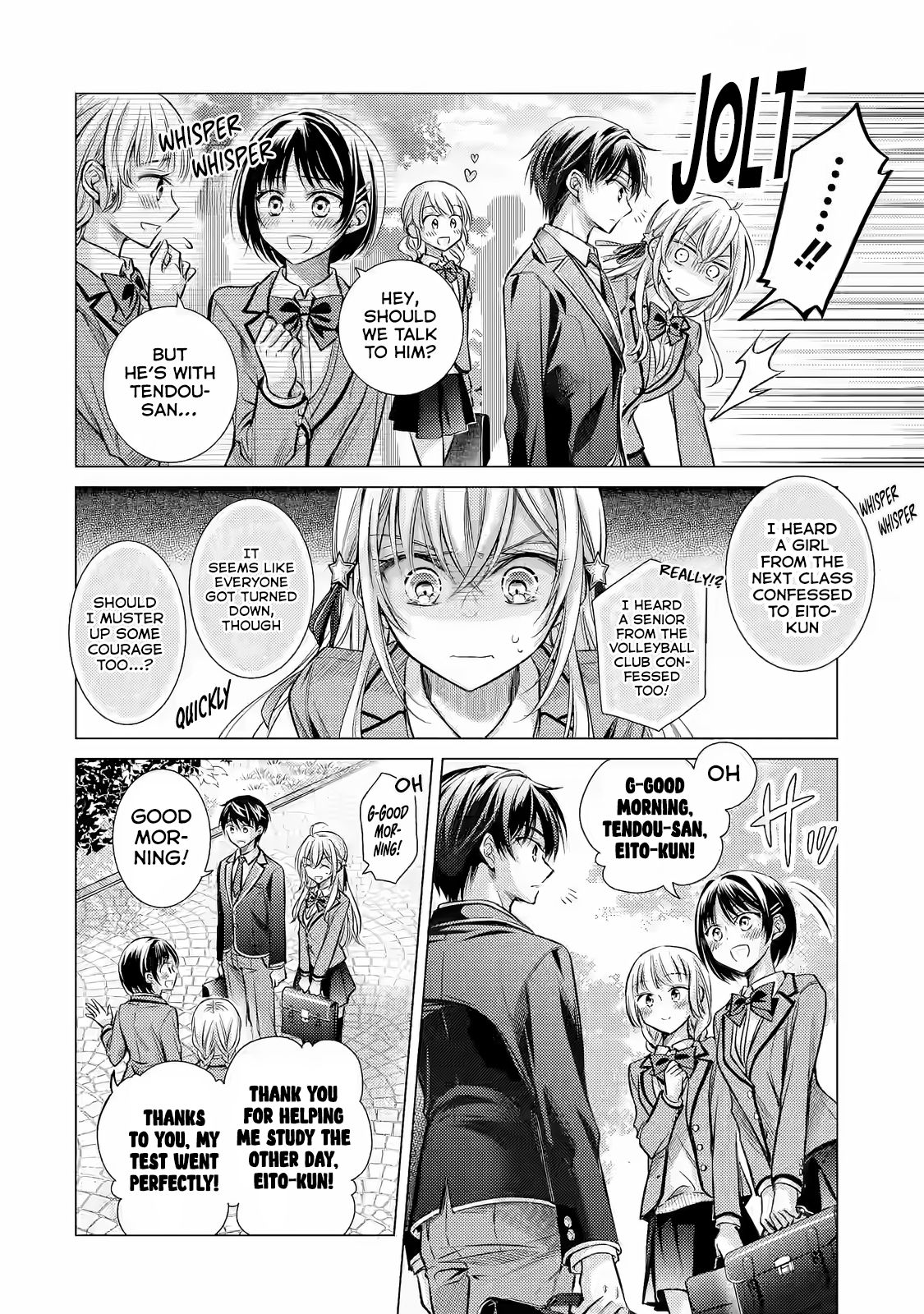 Halaman dari Ore ga Kokuhaku Sarete Kara, Ojou no Yousu ga Okashii Chapter 2