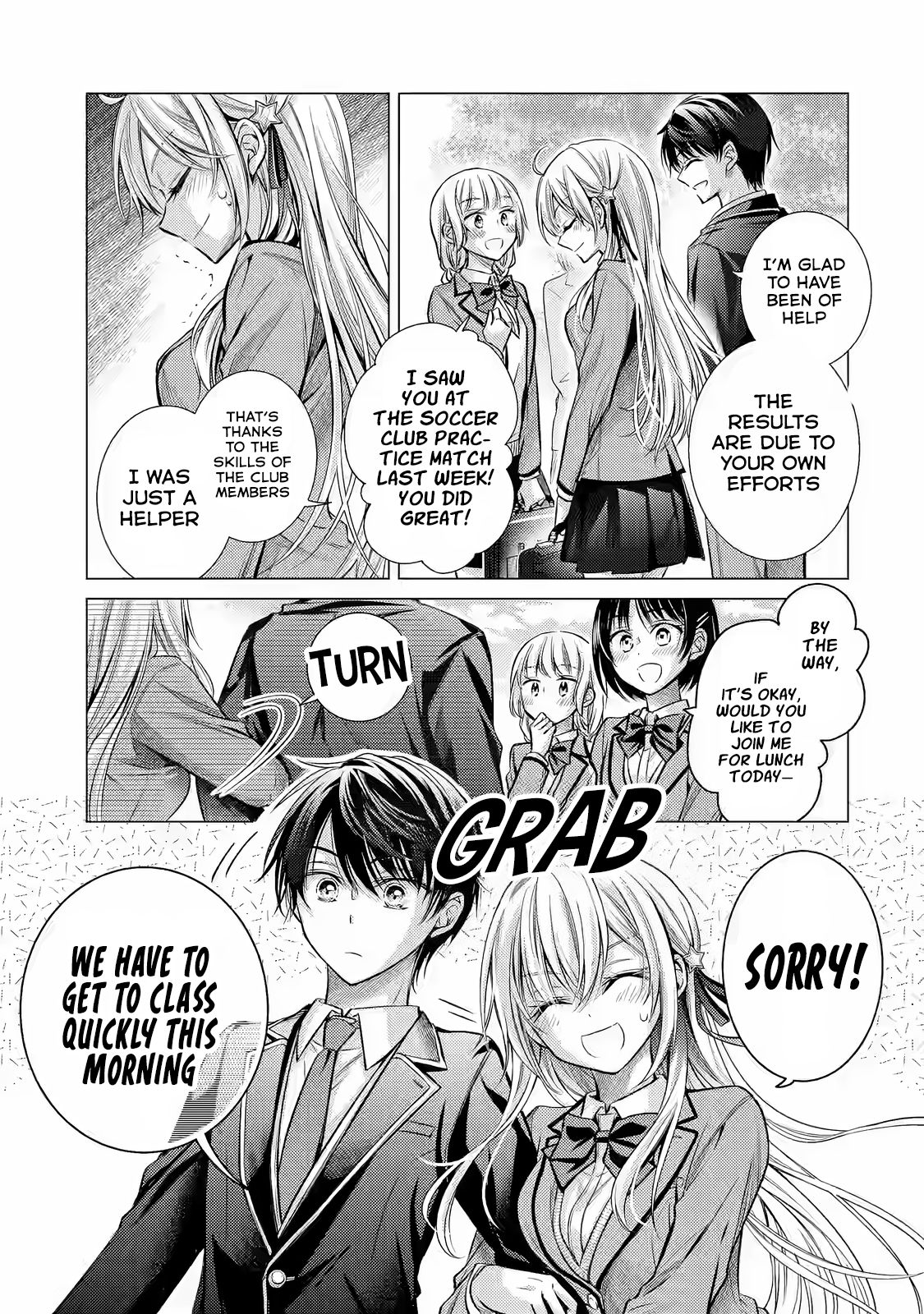 Halaman dari Ore ga Kokuhaku Sarete Kara, Ojou no Yousu ga Okashii Chapter 2