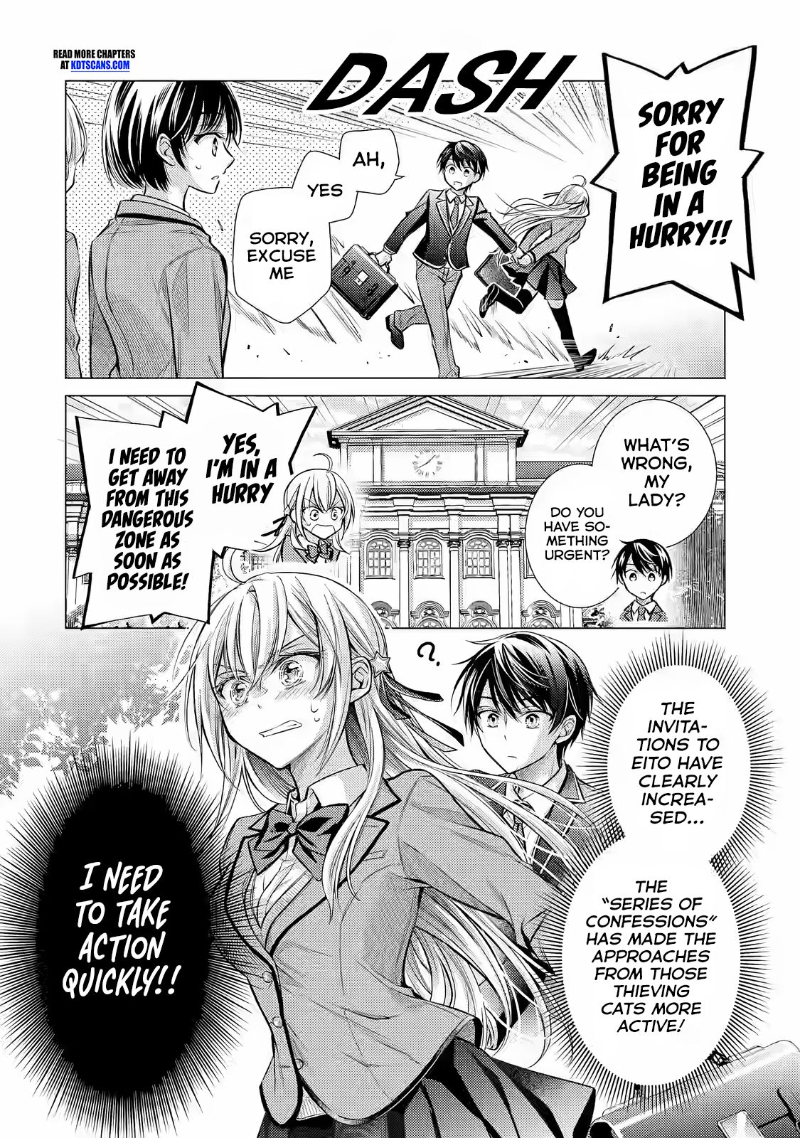 Halaman dari Ore ga Kokuhaku Sarete Kara, Ojou no Yousu ga Okashii Chapter 2