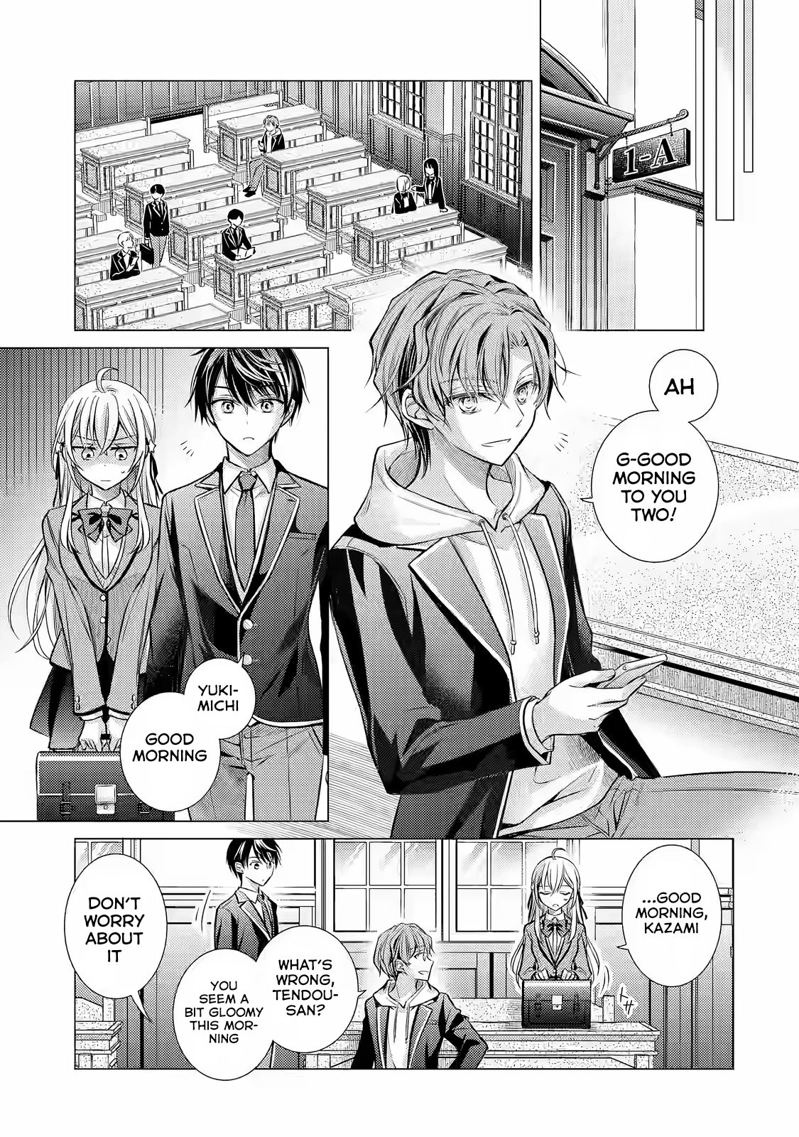 Halaman dari Ore ga Kokuhaku Sarete Kara, Ojou no Yousu ga Okashii Chapter 2
