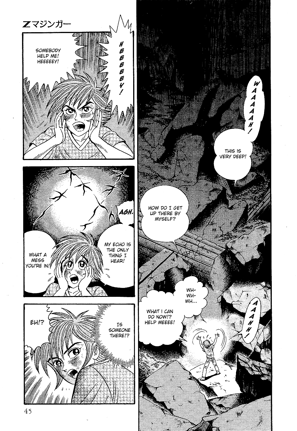 Halaman dari Z Mazinger Chapter 1