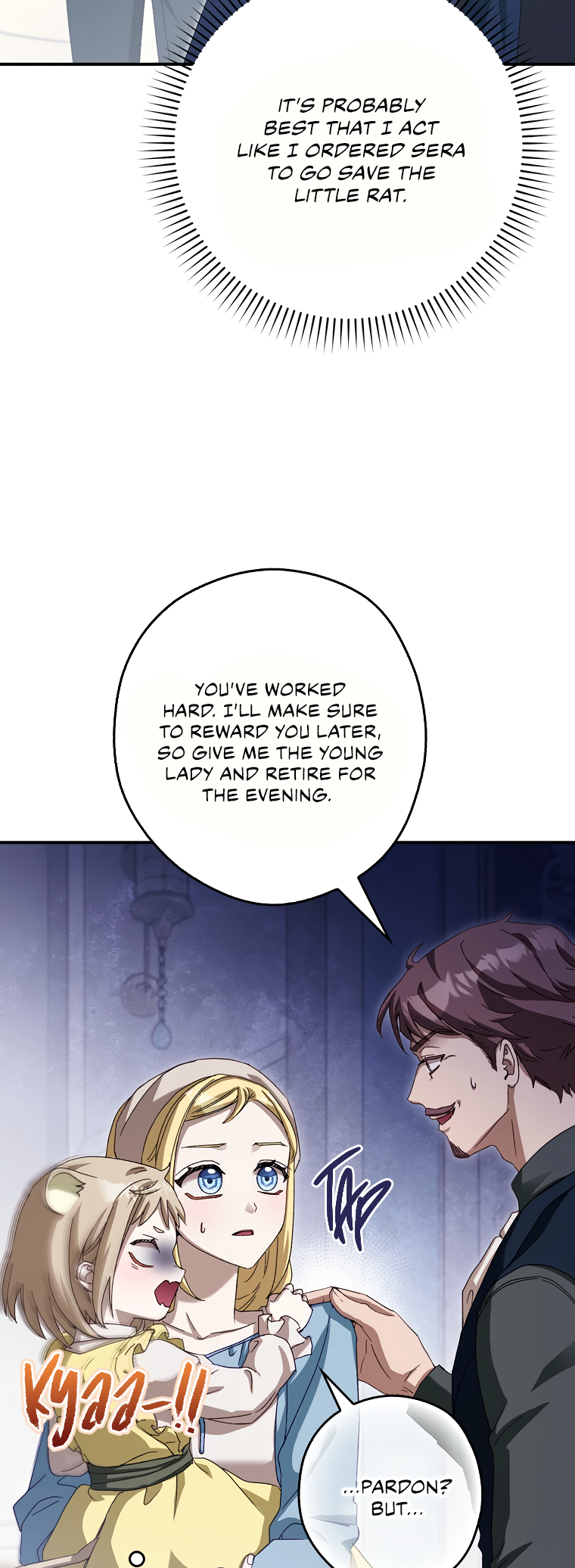 Halaman dari Cinderella's Pocket-Sized Protector Chapter 5