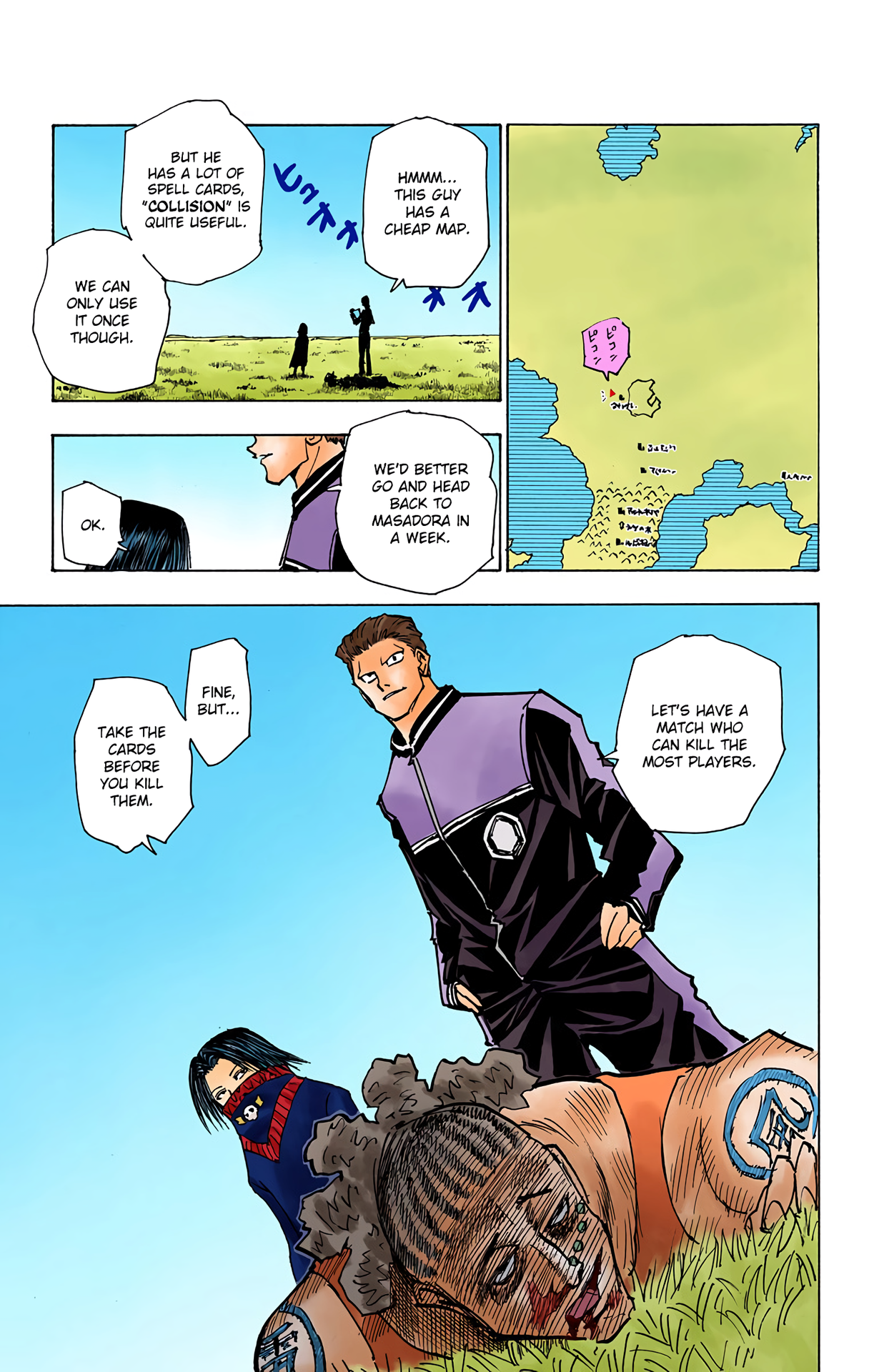 Halaman dari Hunter x Hunter (Official Colored) Chapter 134