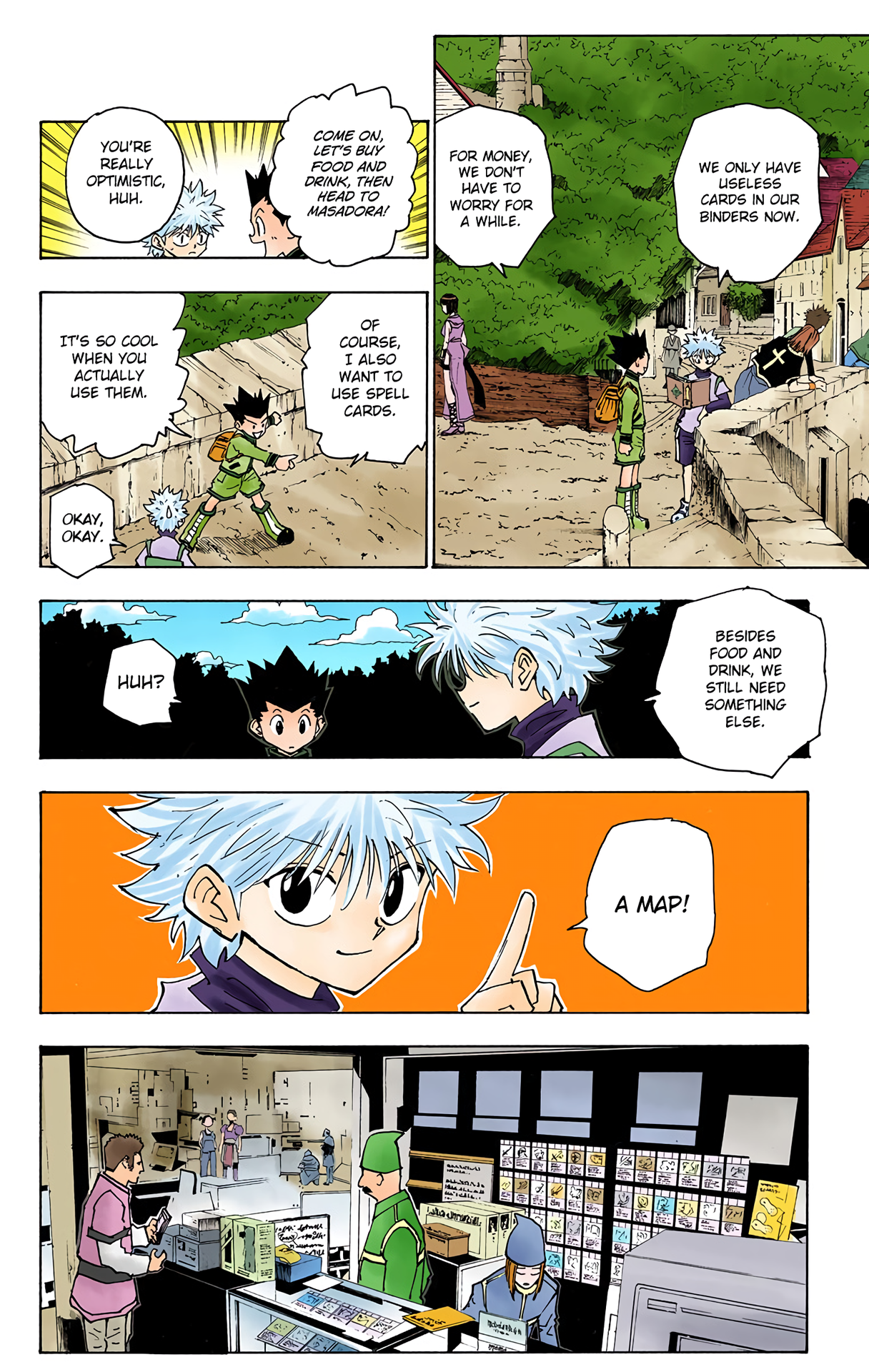 Halaman dari Hunter x Hunter (Official Colored) Chapter 134