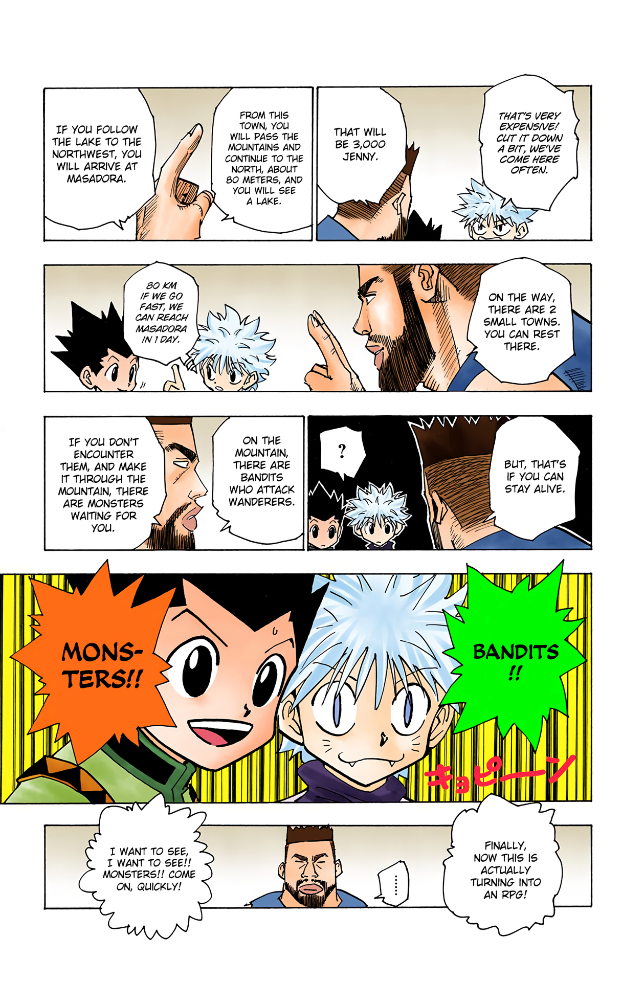 Halaman dari Hunter x Hunter (Official Colored) Chapter 134