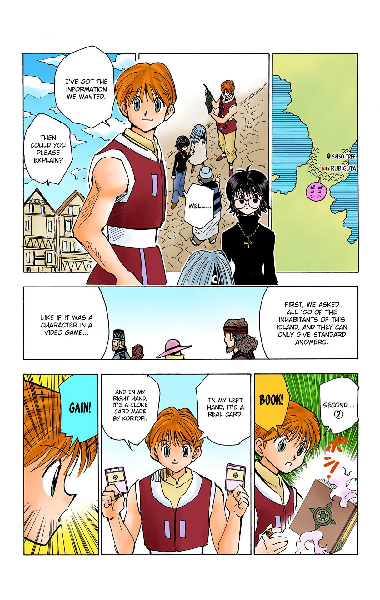 Halaman dari Hunter x Hunter (Official Colored) Chapter 134
