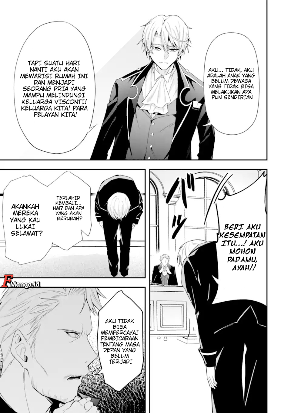 Shokei Flag no Akuyaku Kizoku ni Tensei shita ga, Shinitakunai node Yami Mahou wo Kiwamete Heroine-tachi wo Sukuimasu Chapter 1.2 - halaman 7