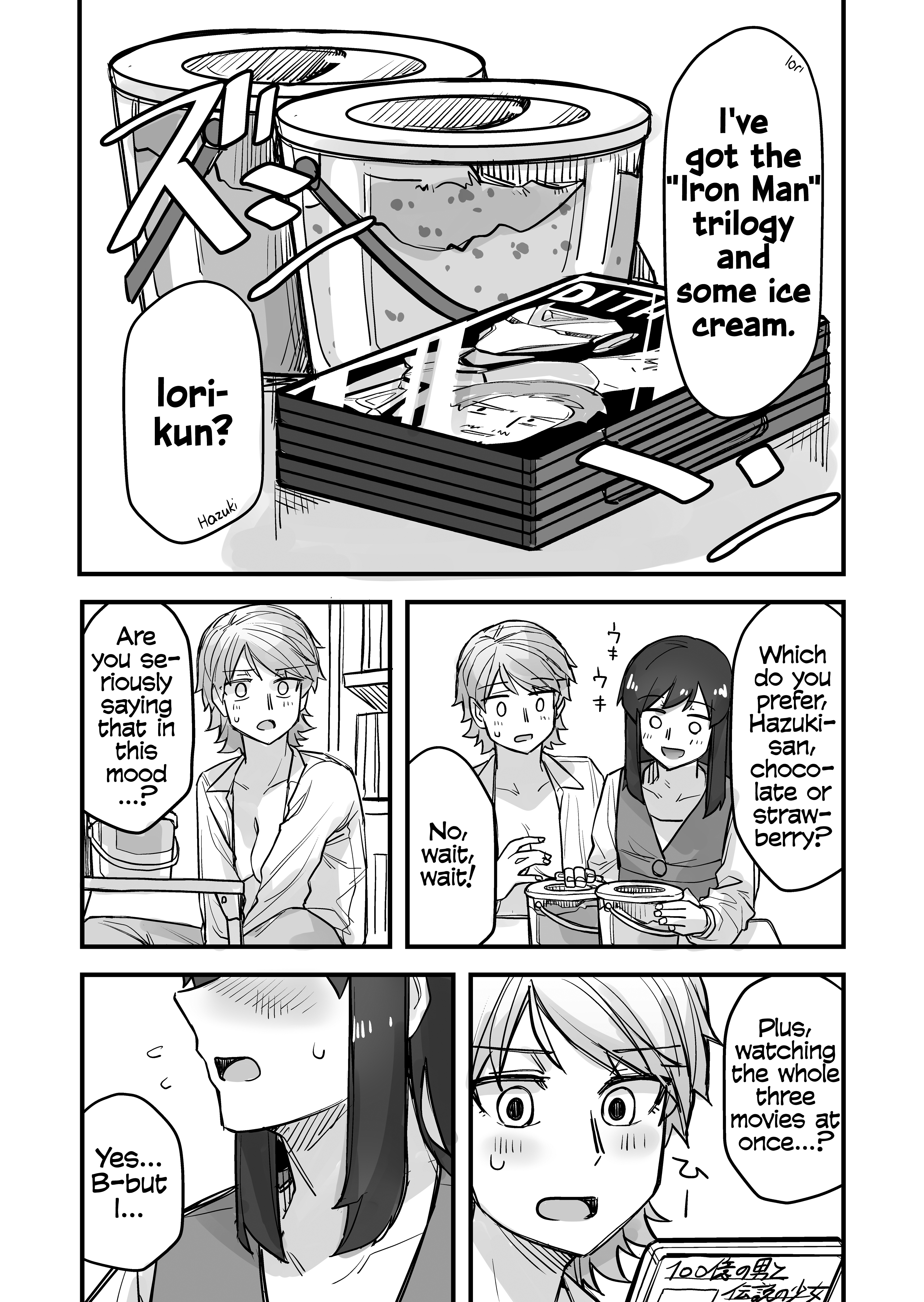 Halaman dari Ikemen Joshi to Josou Danshi Chapter 48