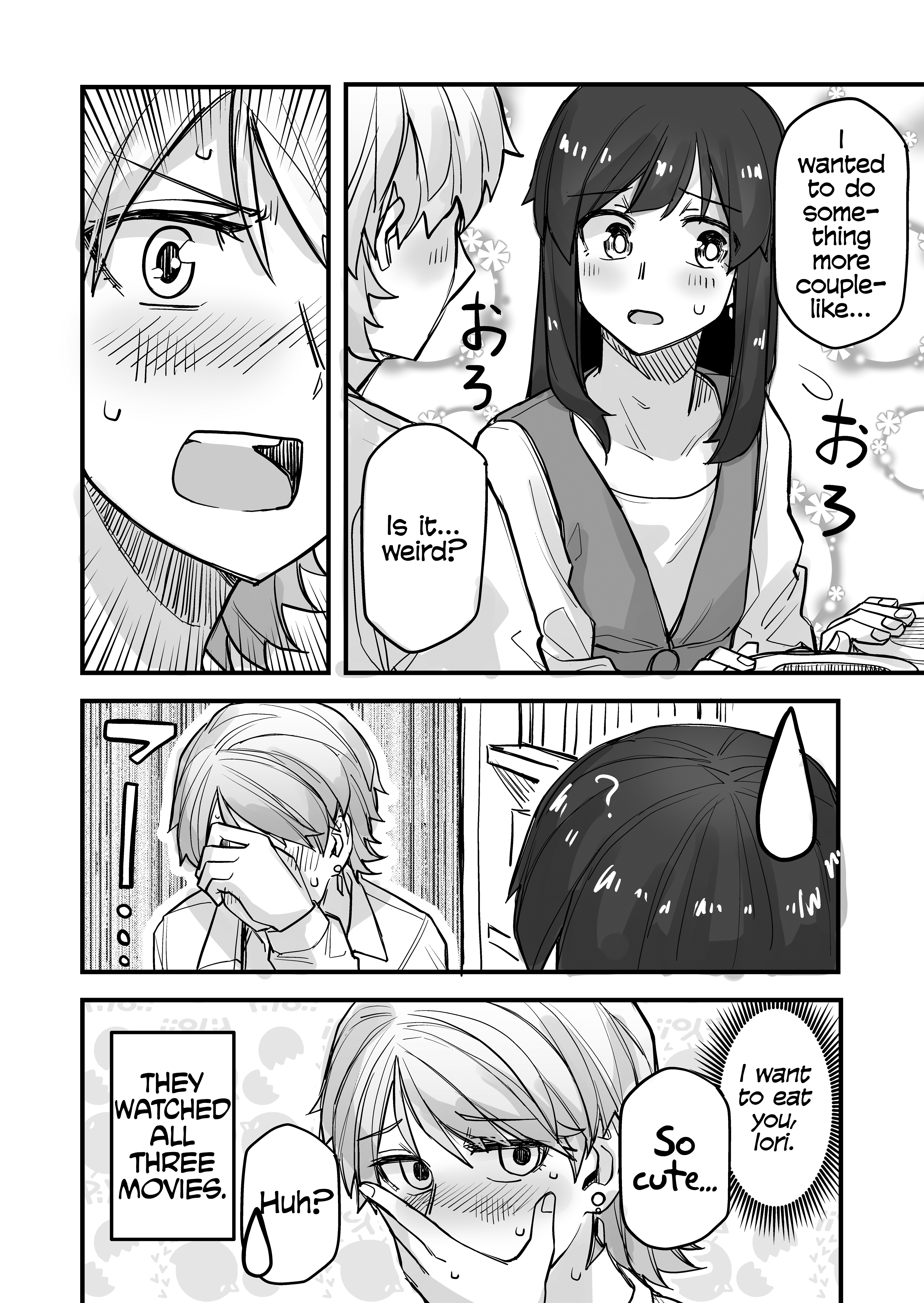Halaman dari Ikemen Joshi to Josou Danshi Chapter 48