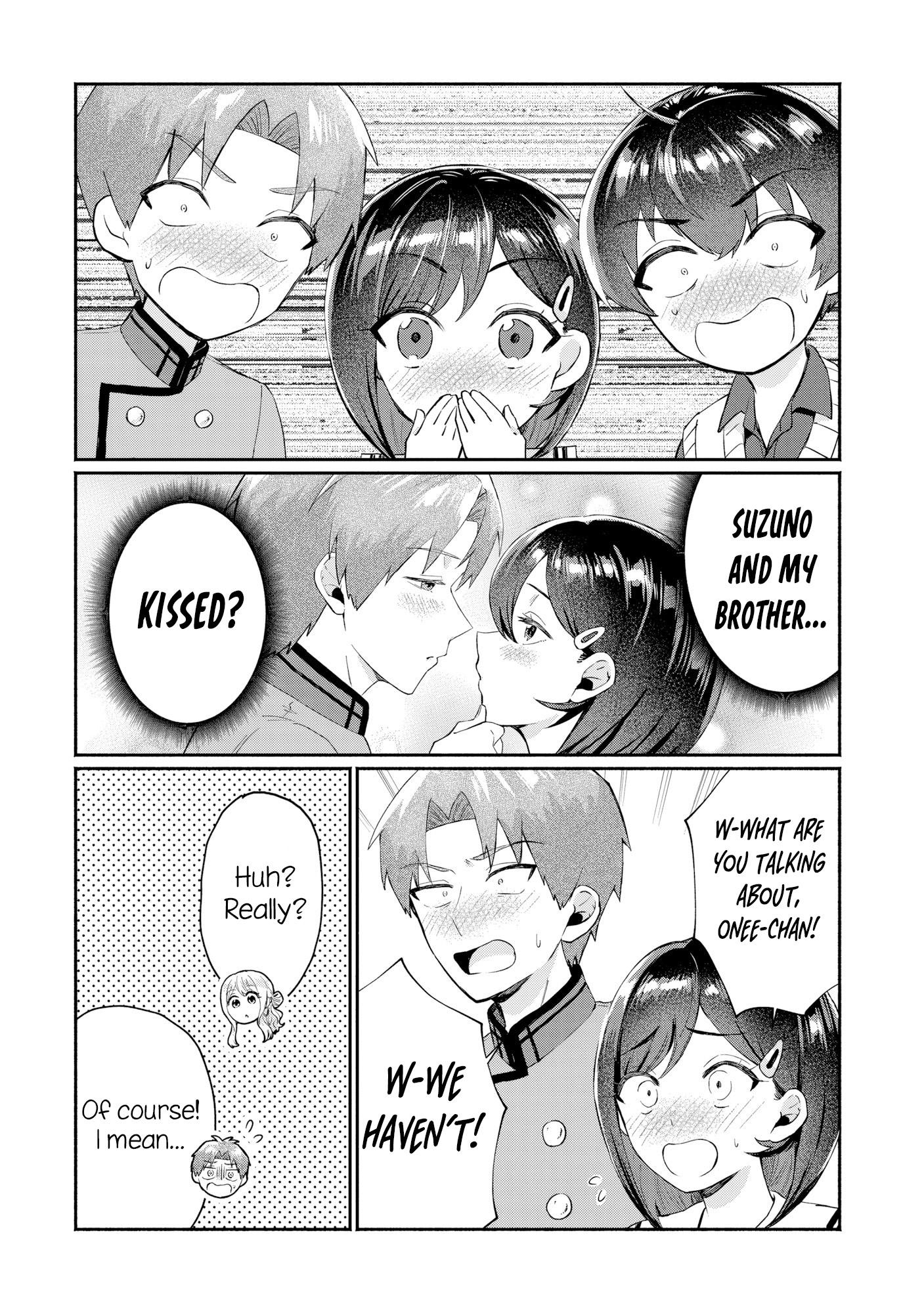 Halaman dari Douyara Ore wa Imadoki Gal na Toshiue Osananajimi kara Gekiomo Kanjou wo Mukerareteiru Rashii Chapter 8