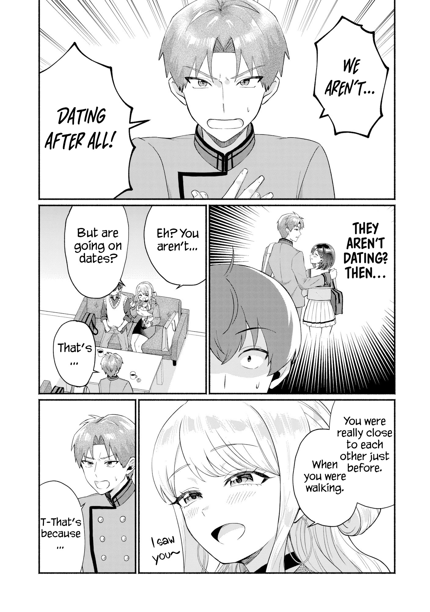 Halaman dari Douyara Ore wa Imadoki Gal na Toshiue Osananajimi kara Gekiomo Kanjou wo Mukerareteiru Rashii Chapter 8