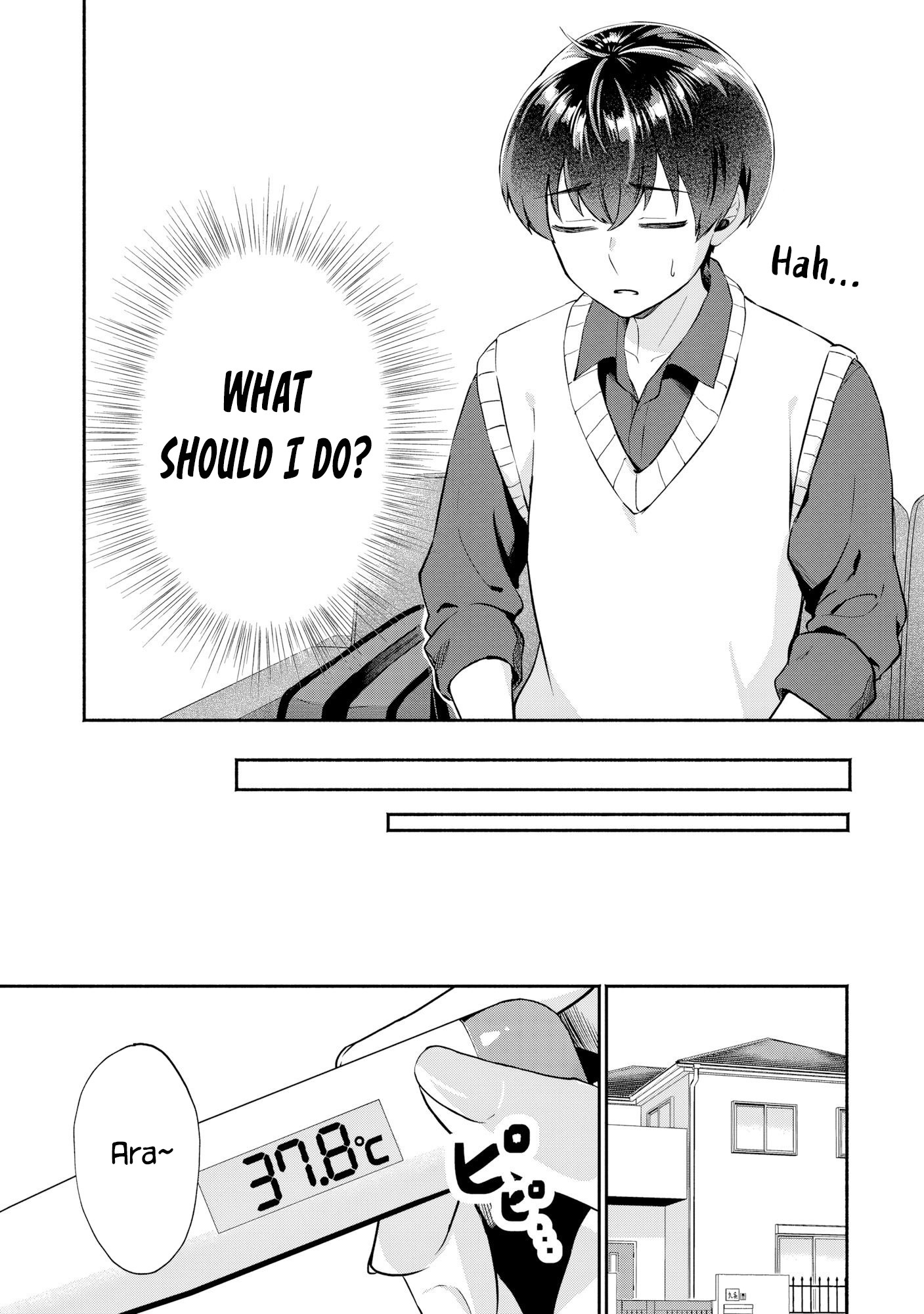 Halaman dari Douyara Ore wa Imadoki Gal na Toshiue Osananajimi kara Gekiomo Kanjou wo Mukerareteiru Rashii Chapter 8