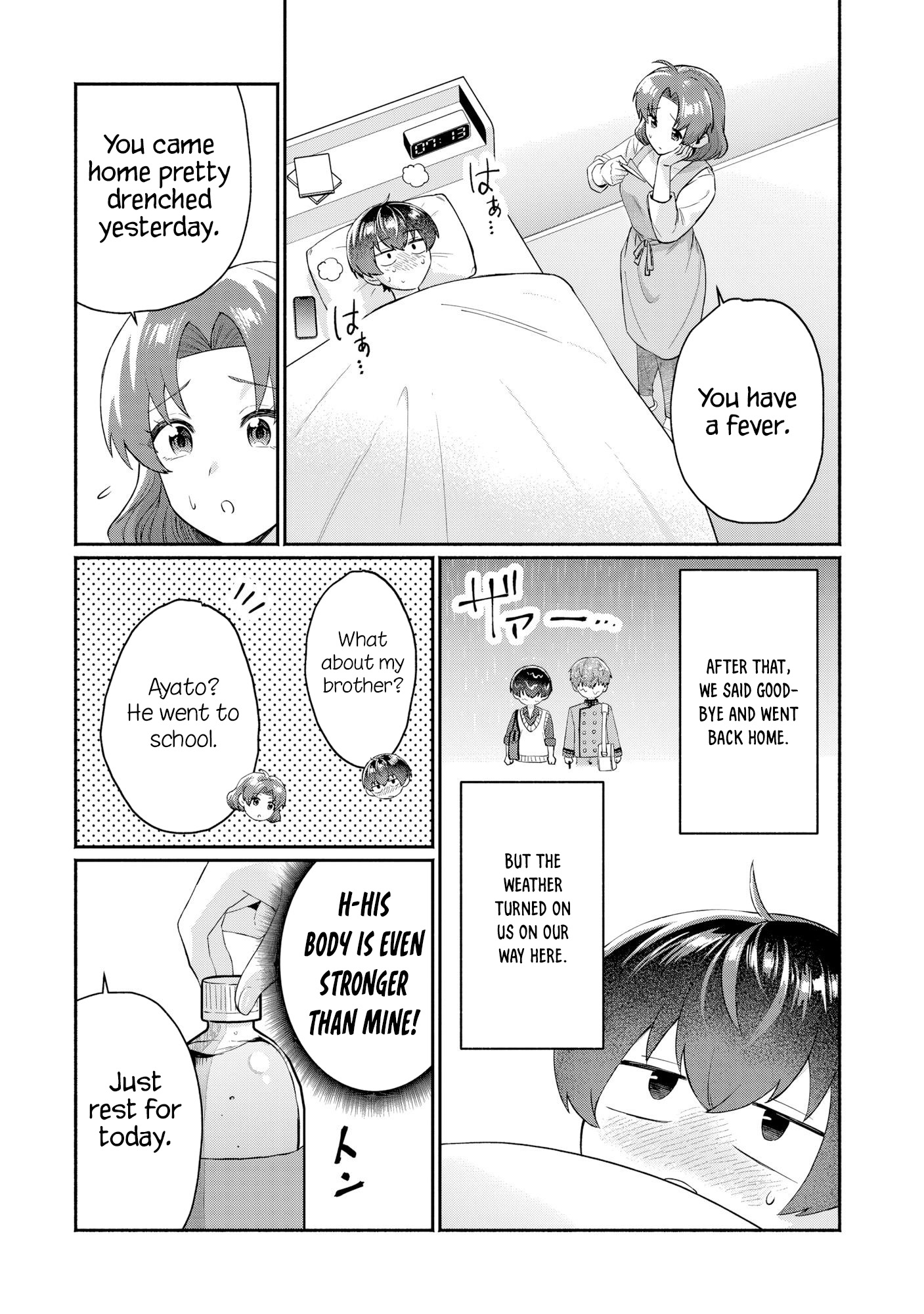 Halaman dari Douyara Ore wa Imadoki Gal na Toshiue Osananajimi kara Gekiomo Kanjou wo Mukerareteiru Rashii Chapter 8