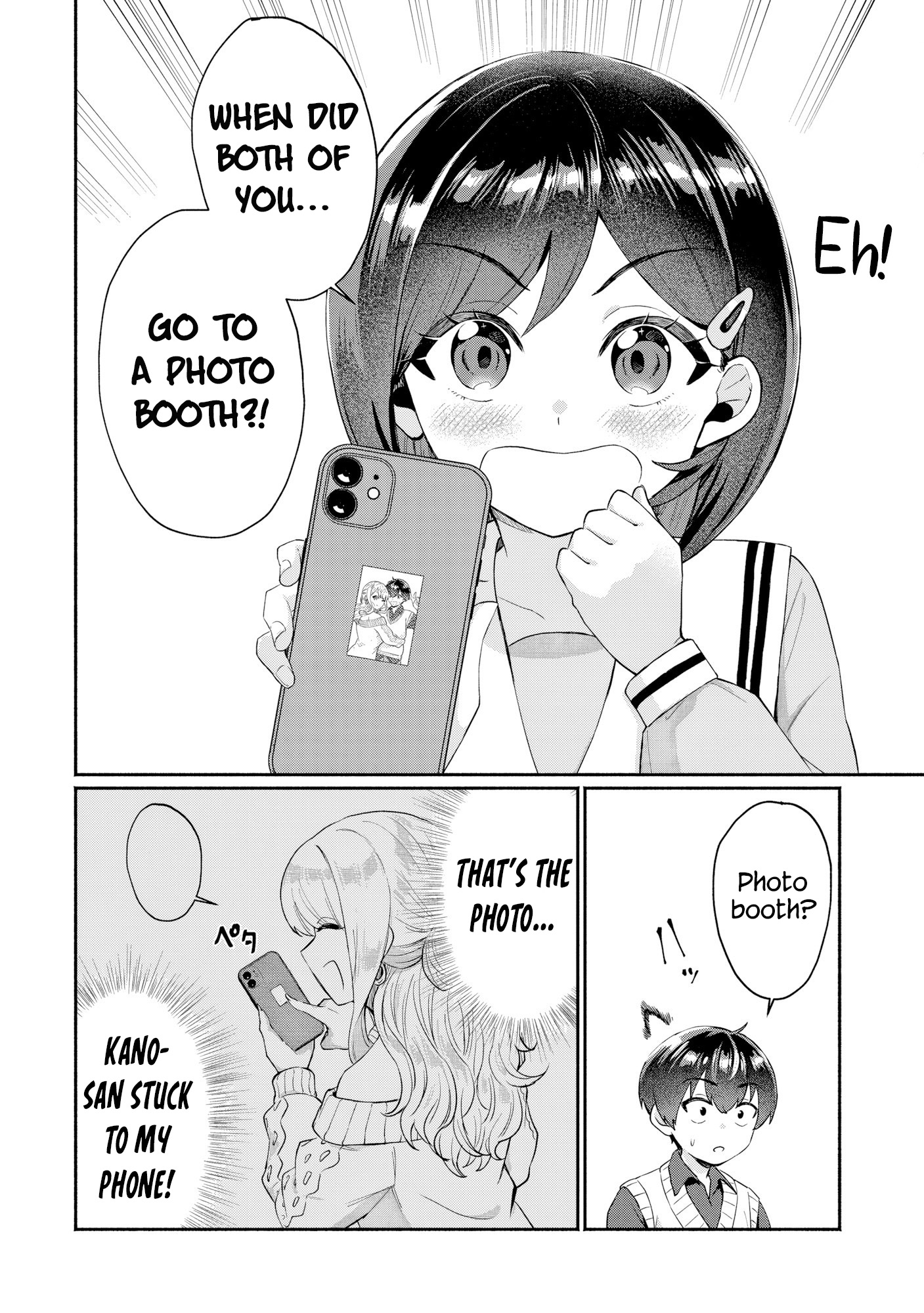 Halaman dari Douyara Ore wa Imadoki Gal na Toshiue Osananajimi kara Gekiomo Kanjou wo Mukerareteiru Rashii Chapter 8