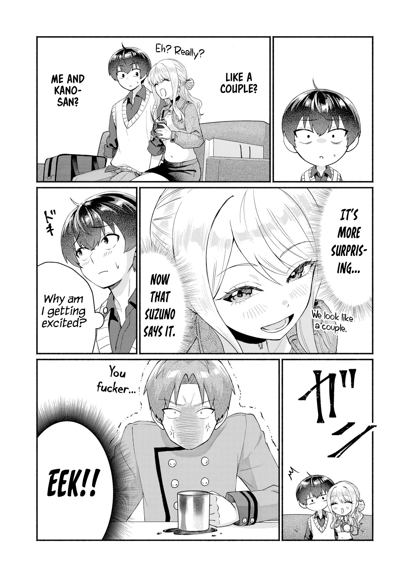 Halaman dari Douyara Ore wa Imadoki Gal na Toshiue Osananajimi kara Gekiomo Kanjou wo Mukerareteiru Rashii Chapter 8