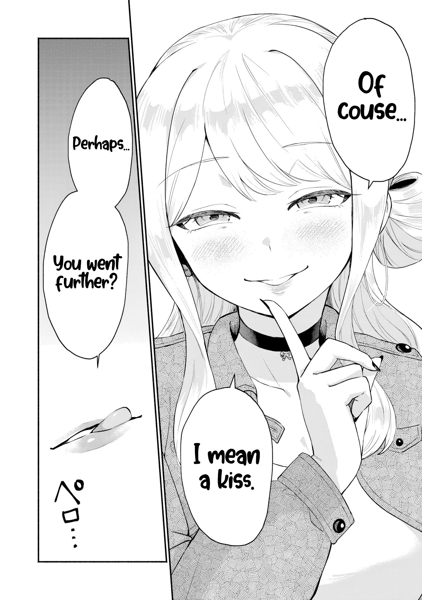 Halaman dari Douyara Ore wa Imadoki Gal na Toshiue Osananajimi kara Gekiomo Kanjou wo Mukerareteiru Rashii Chapter 8