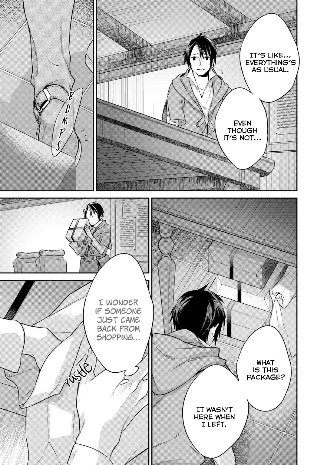 Halaman dari Kekkaishi e no Tensei Chapter 9