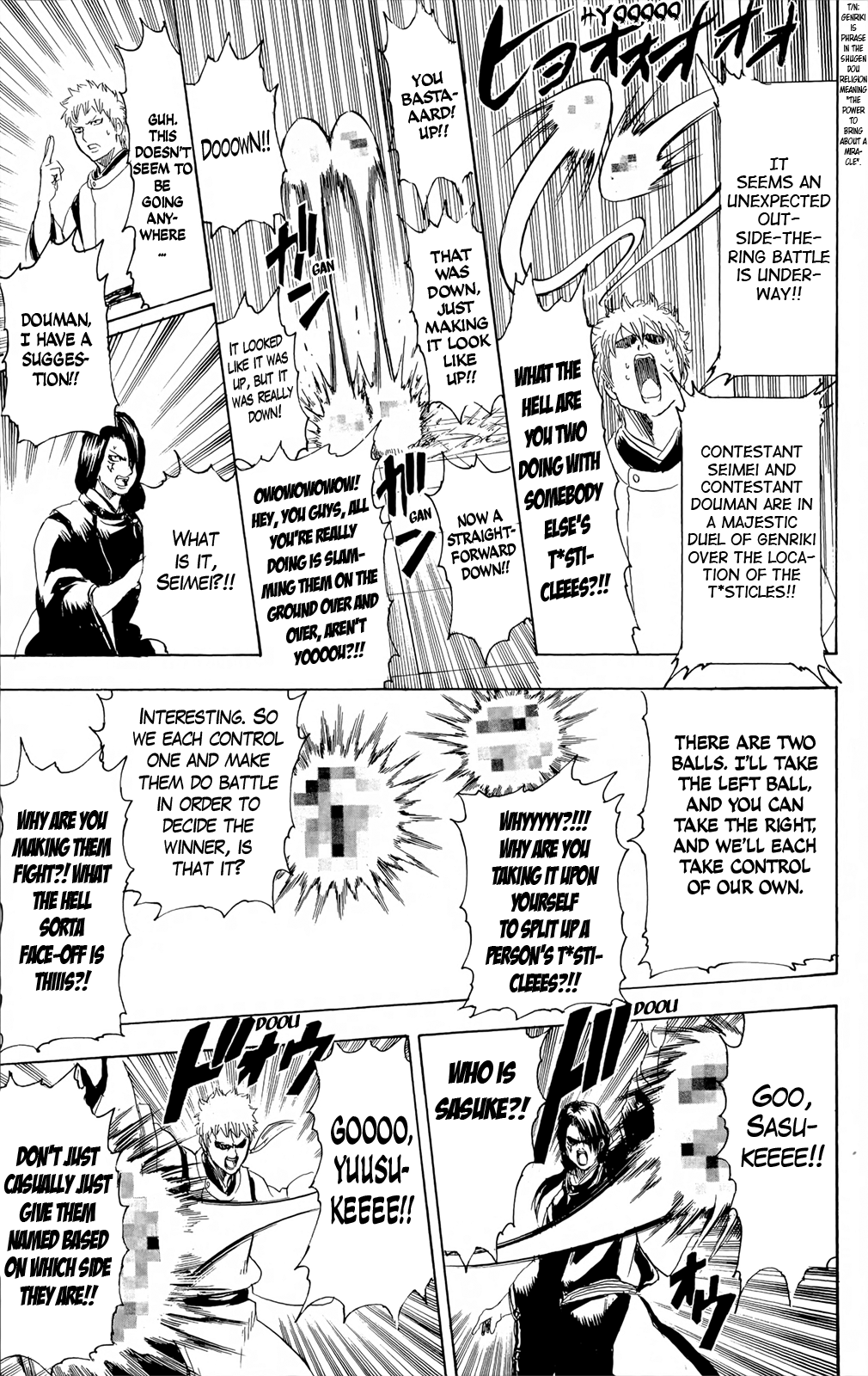 Halaman dari Gintama Chapter 286