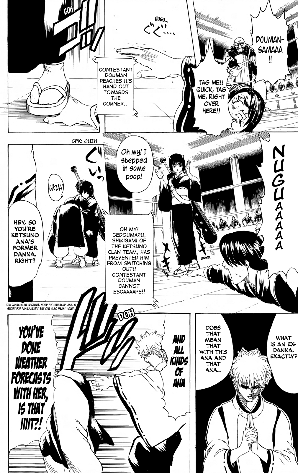 Halaman dari Gintama Chapter 286