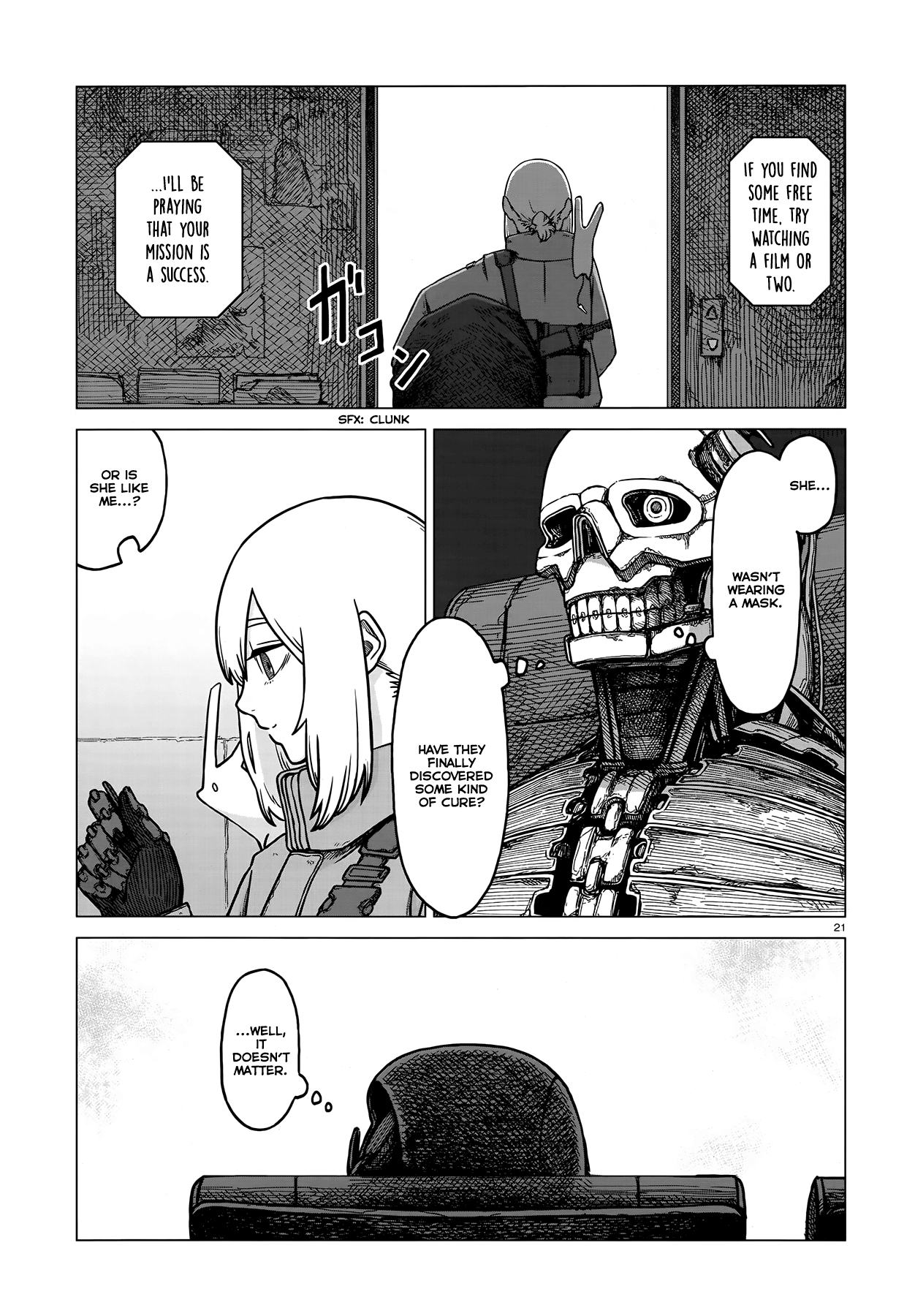 Halaman dari The Color of the End: Mission in the Apocalypse Chapter 3