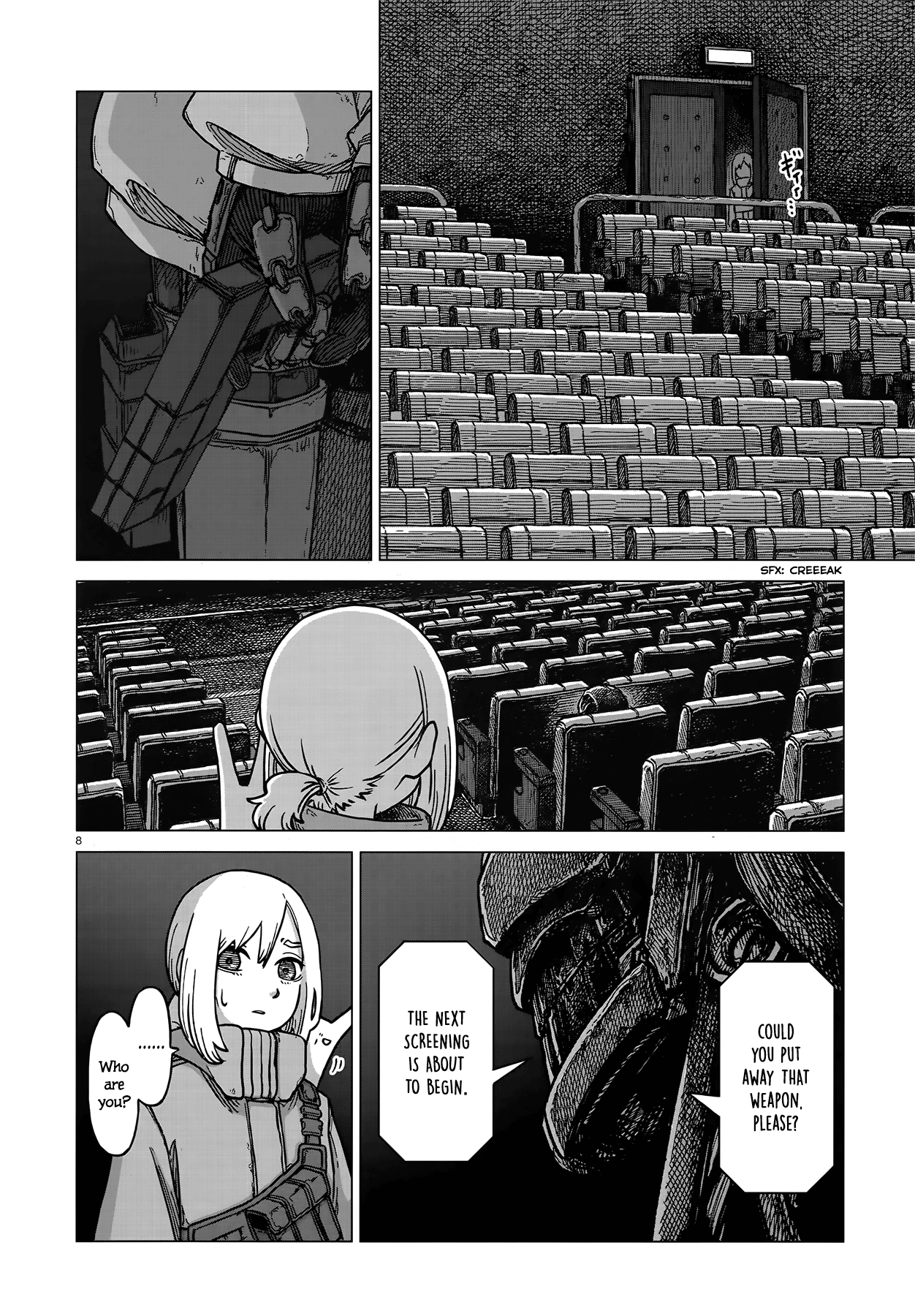 Halaman dari The Color of the End: Mission in the Apocalypse Chapter 3