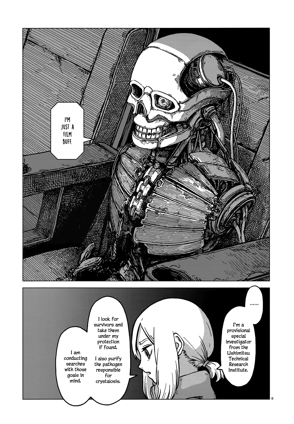 Halaman dari The Color of the End: Mission in the Apocalypse Chapter 3