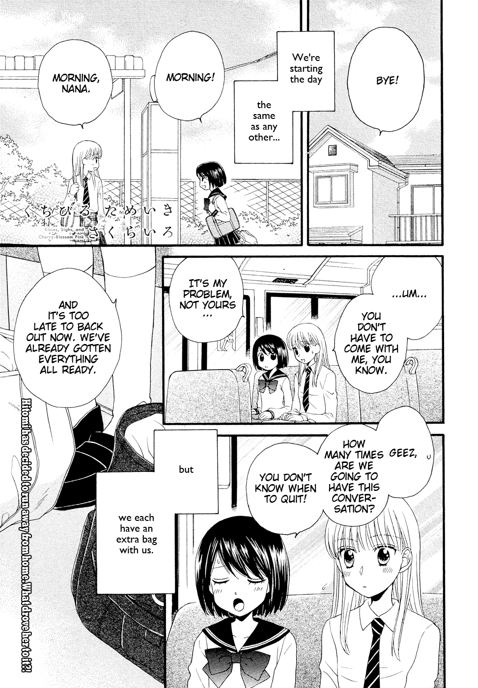 Halaman dari Kisses, Sighs, and Cherry-Blossom Pink Chapter 4