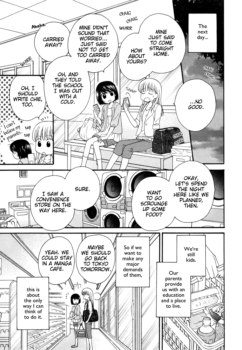 Halaman dari Kisses, Sighs, and Cherry-Blossom Pink Chapter 4